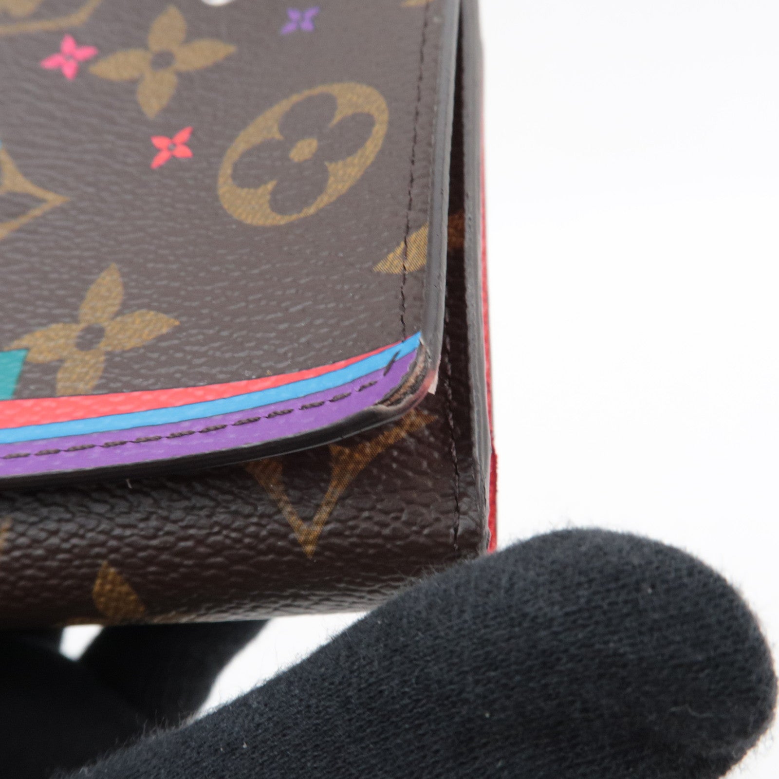 Louis Vuitton Monogram Vivienne Portefeuille Sarah NM Long Wallet M69747 RFID *Box, Dust bag