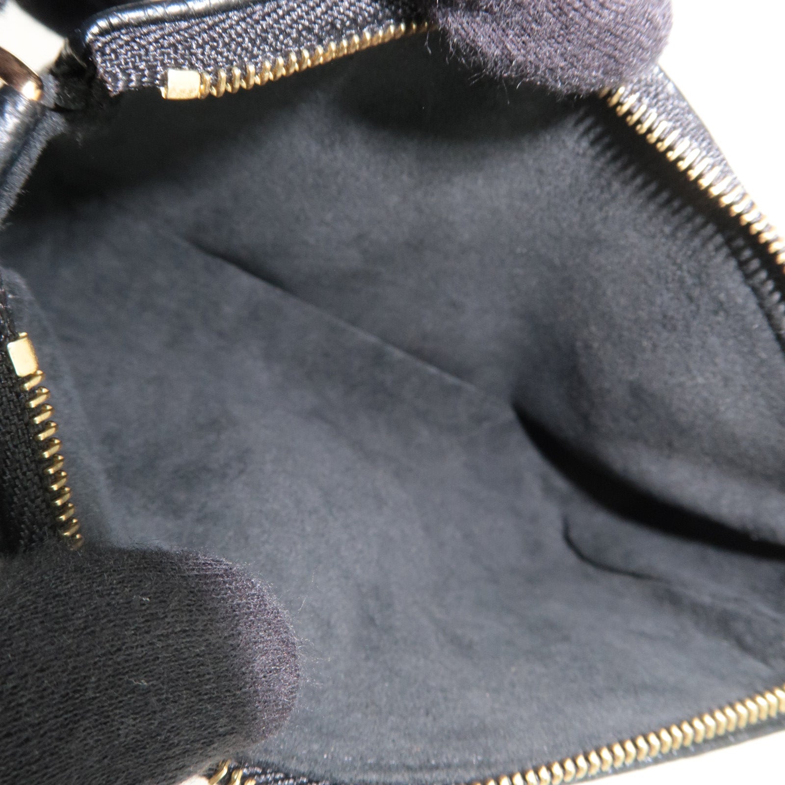 Louis Vuitton Bicolor Monogram Empreinte Mini Pochette Accessoires Noir M80732 RFID *Box, Dust bag