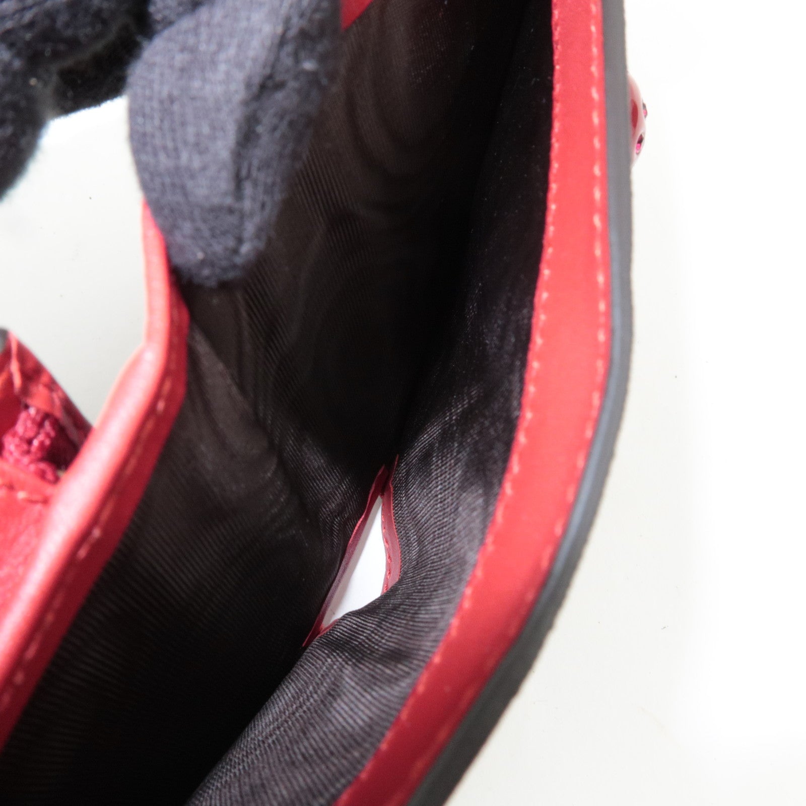 GUCCI GG Supreme Cherry Bifold Wallet Beige Red 476050 *Box, Dust bag