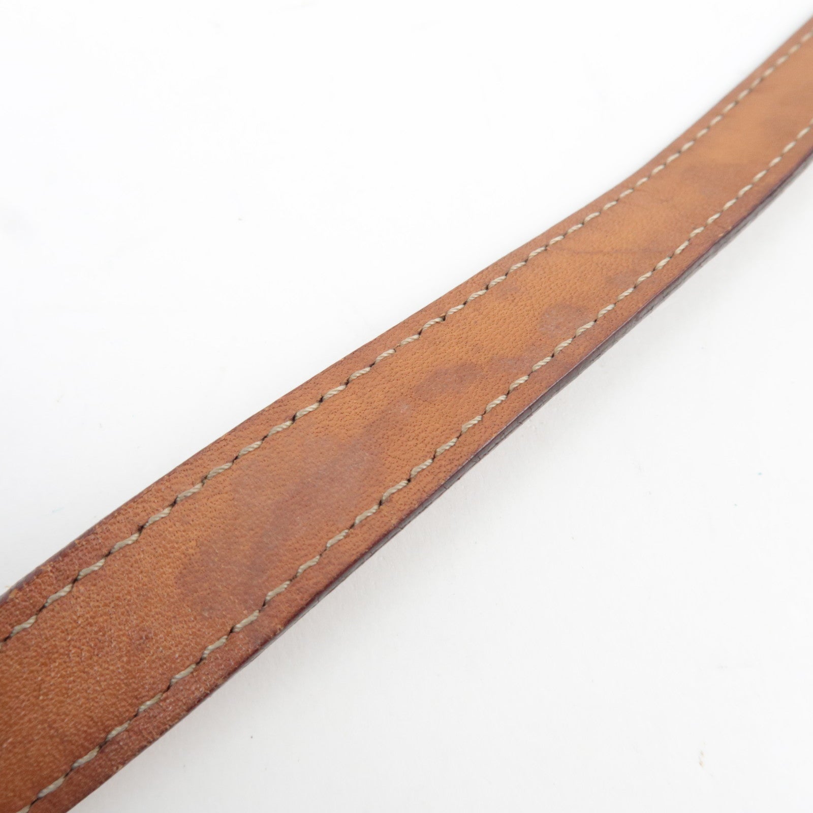 CELINE Macadam Shoulder Bag PVC Leather Brown