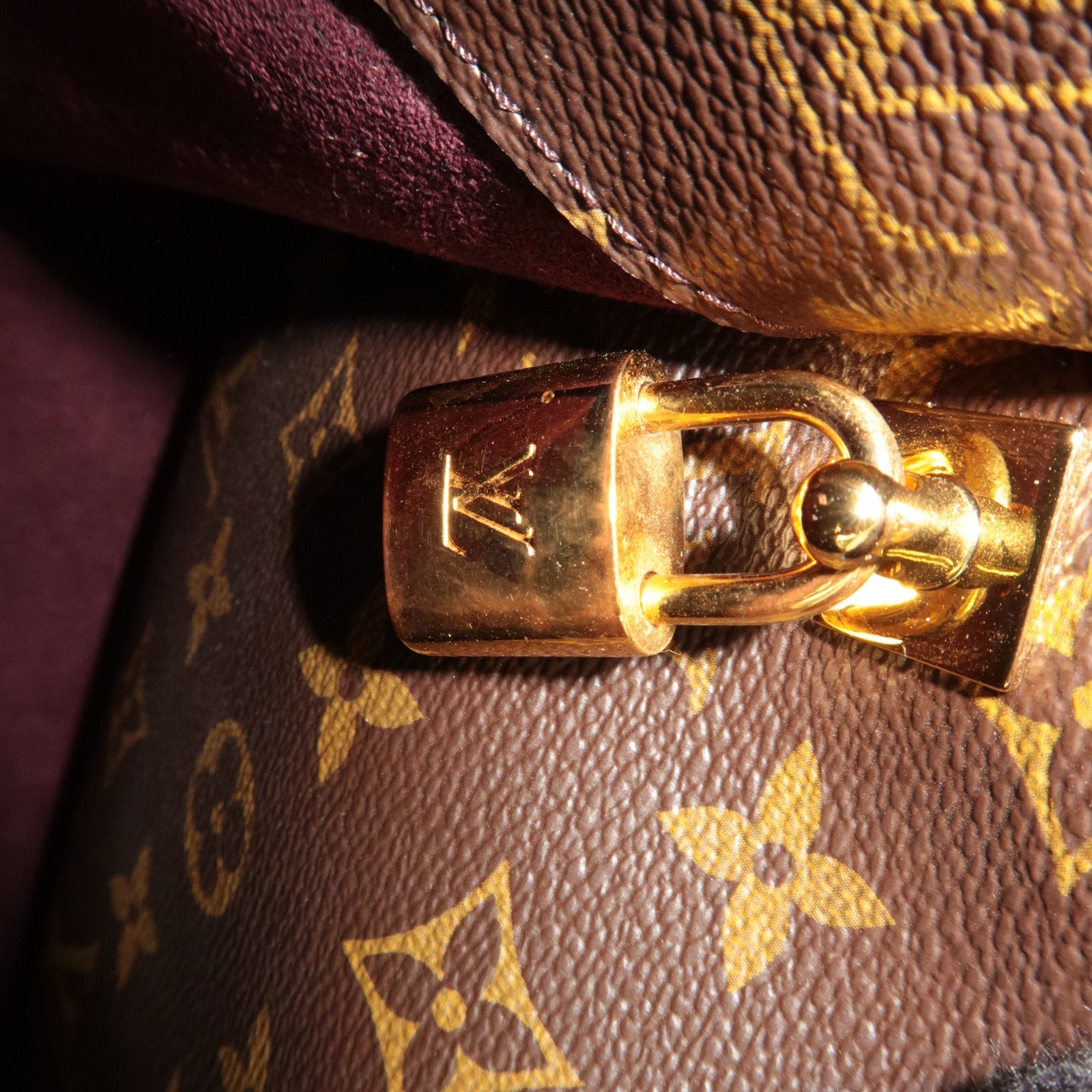 Louis Vuitton Monogram Montaigne MM 2Way Handbag M41056 CA2188 *Strap, Key Lock, Clochette