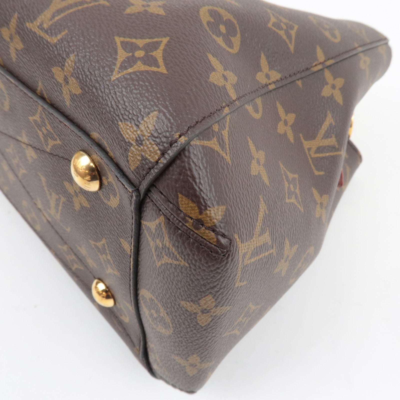 Louis Vuitton Monogram Montaigne MM 2Way Handbag M41056 CA2188 *Strap, Key Lock, Clochette