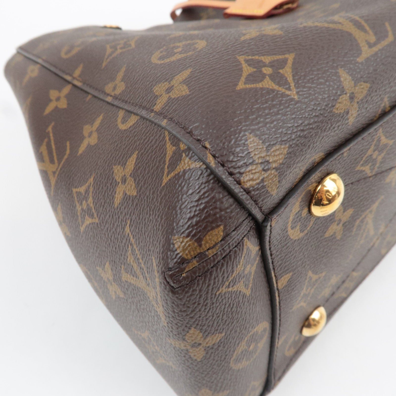 Louis Vuitton Monogram Montaigne MM 2Way Handbag M41056 CA2188 *Strap, Key Lock, Clochette