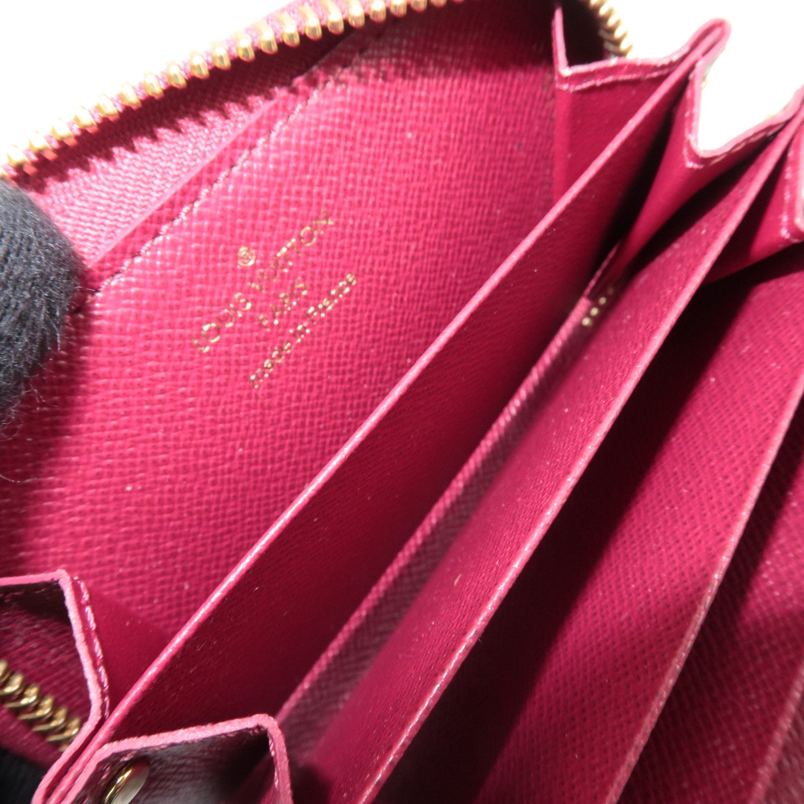 Louis Vuitton Monogram Multi Cartes Coin Case Fuchsia M61299 SP0136