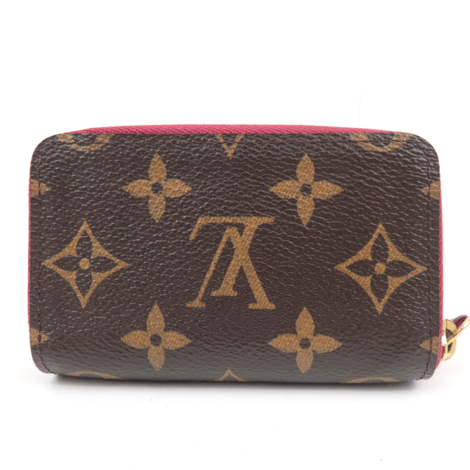 Louis Vuitton Monogram Multi Cartes Coin Case Fuchsia M61299 SP0136