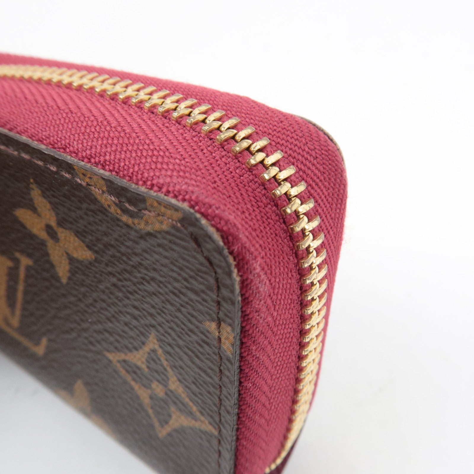 Louis Vuitton Monogram Multi Cartes Coin Case Fuchsia M61299 SP0136