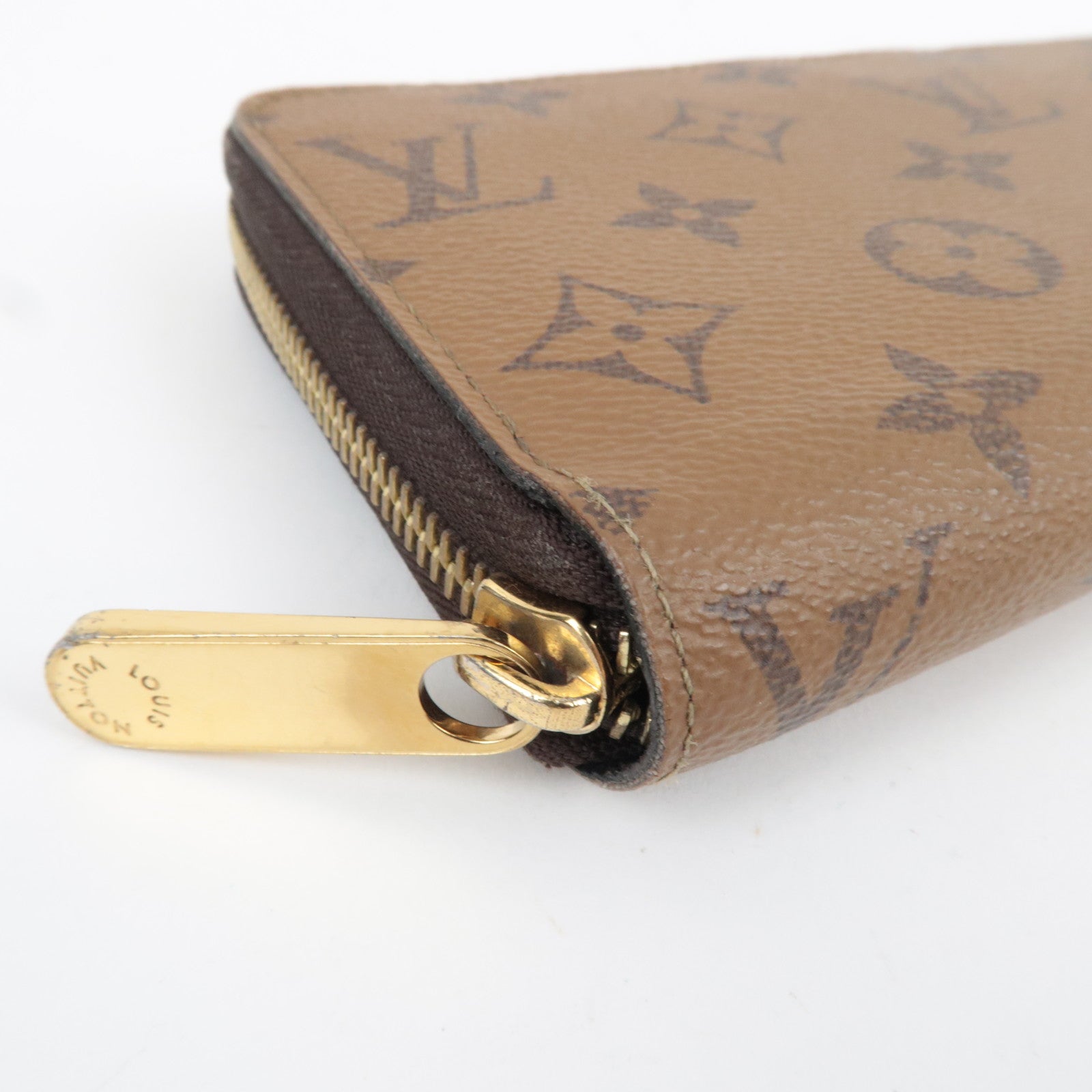 Louis Vuitton Monogram Reverse Zippy Long Wallet M82444 RFID