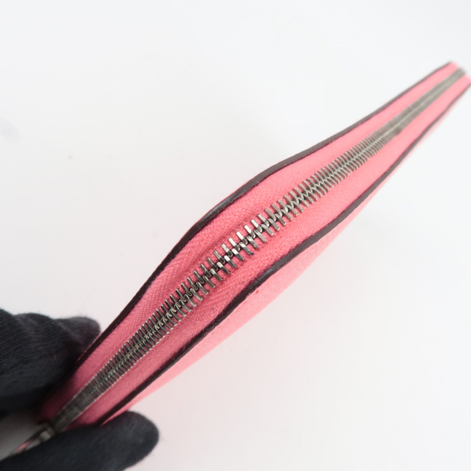 HERMES Azap Long Wallet Y Stamp (2020) Veau Epsom Pink Silver HDW