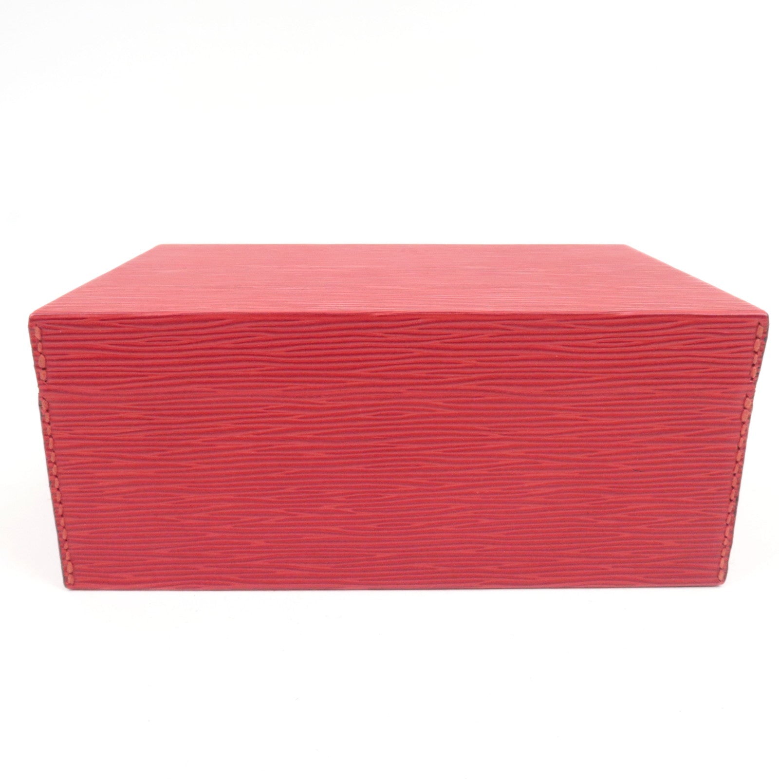 Louis Vuitton Epi Jewelry Box Castilian Red A11914 *2 Keys, Clochette,