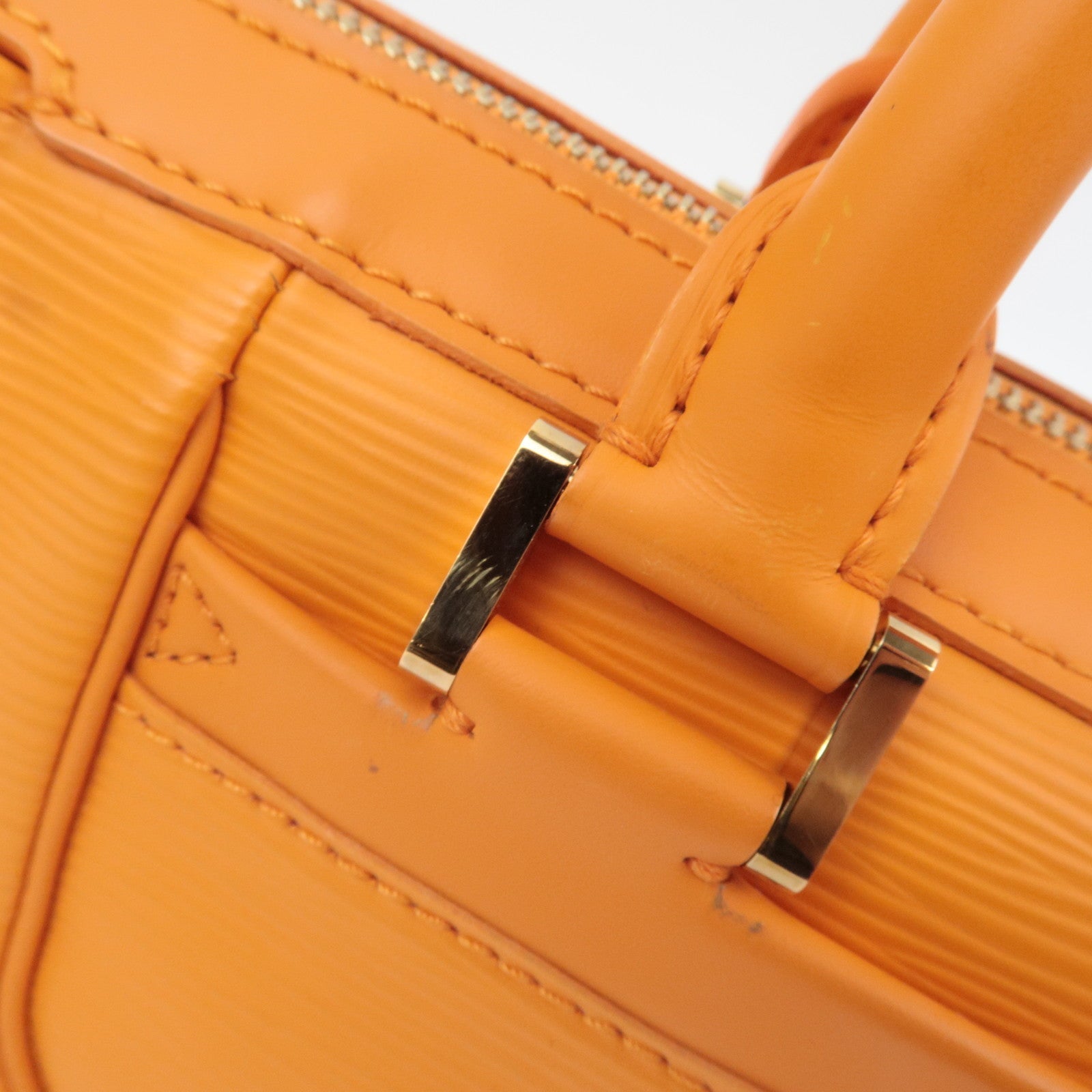 Louis Vuitton Epi Danura PM Handbag 2way Bag Mandarin M5891H AR0073 *Strap