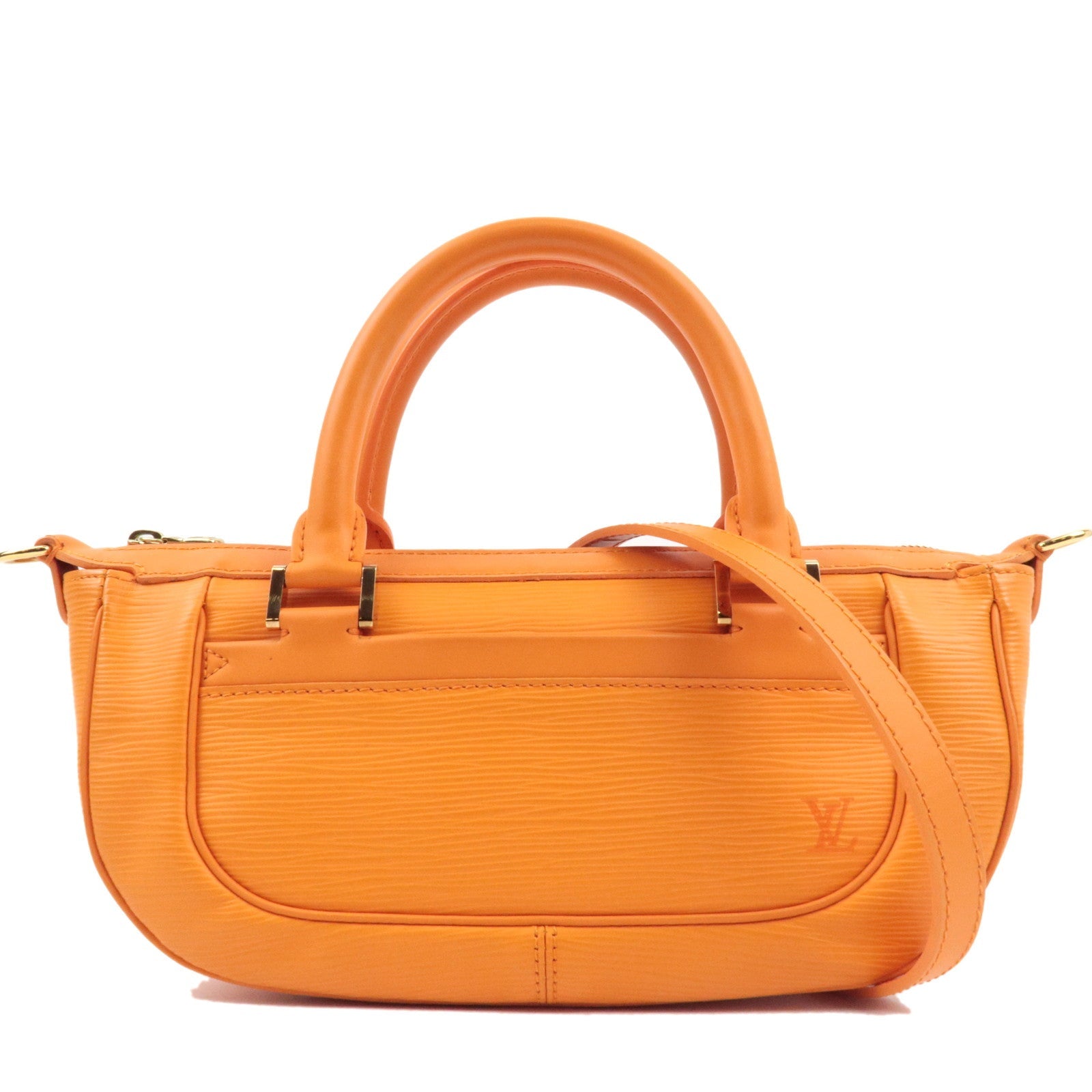 Louis Vuitton Epi Danura PM Handbag 2way Bag Mandarin M5891H AR0073 *Strap81351