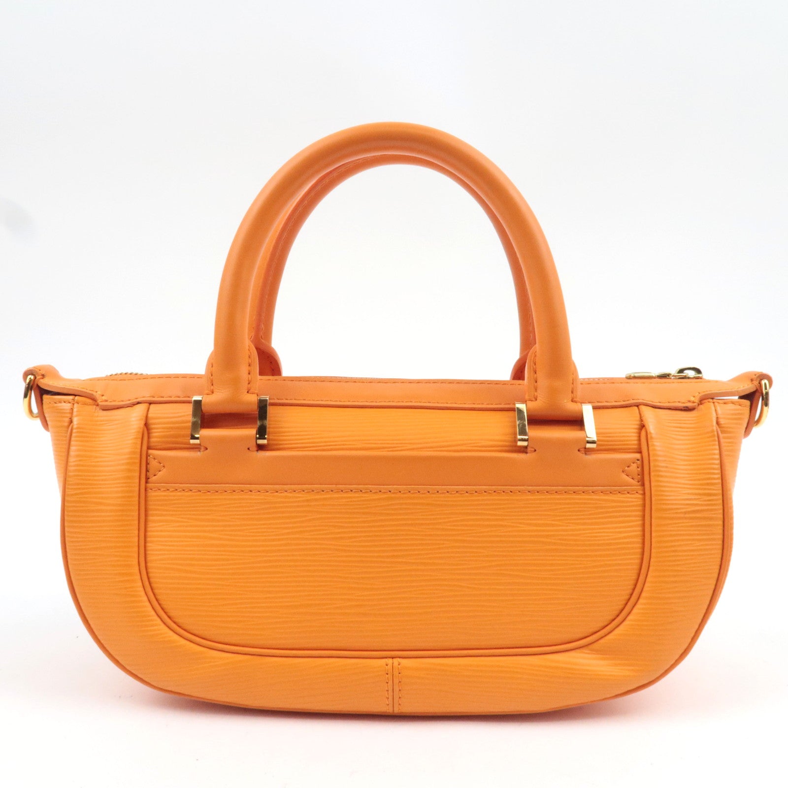 Louis Vuitton Epi Danura PM Handbag 2way Bag Mandarin M5891H AR0073 *Strap