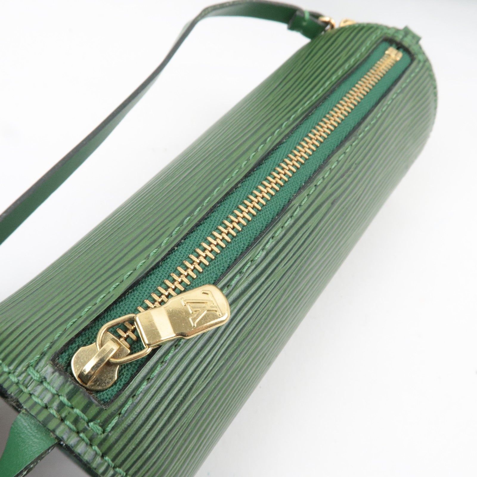 Louis Vuitton Epi Soufflot Shoulder Bag Borneo Green M52224 MI1916 *Pouch