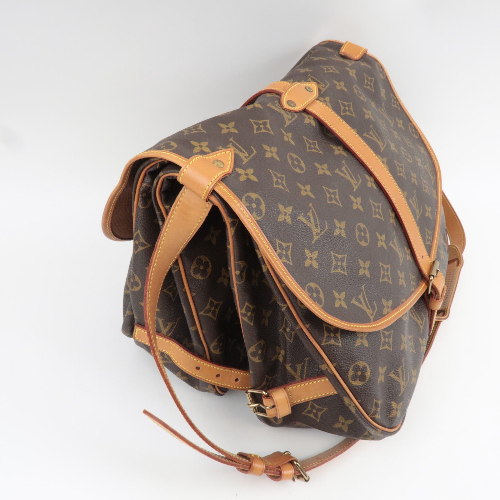 Louis Vuitton Monogram Saumur 35 Shoulder Bag M42254 MB0937