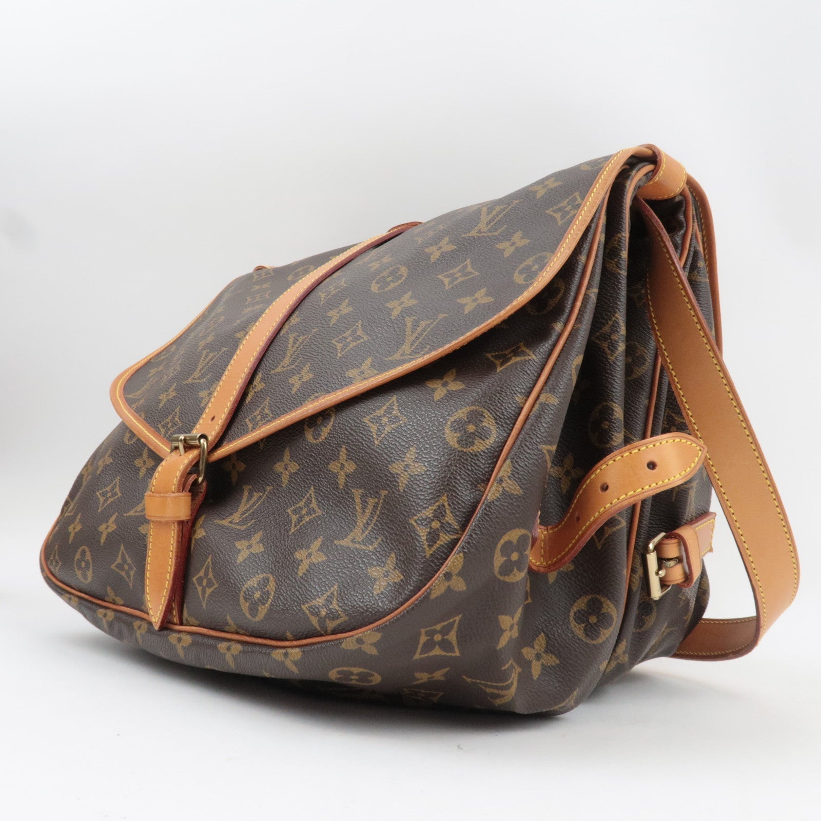 Louis Vuitton Monogram Saumur 35 Shoulder Bag M42254 MB0937