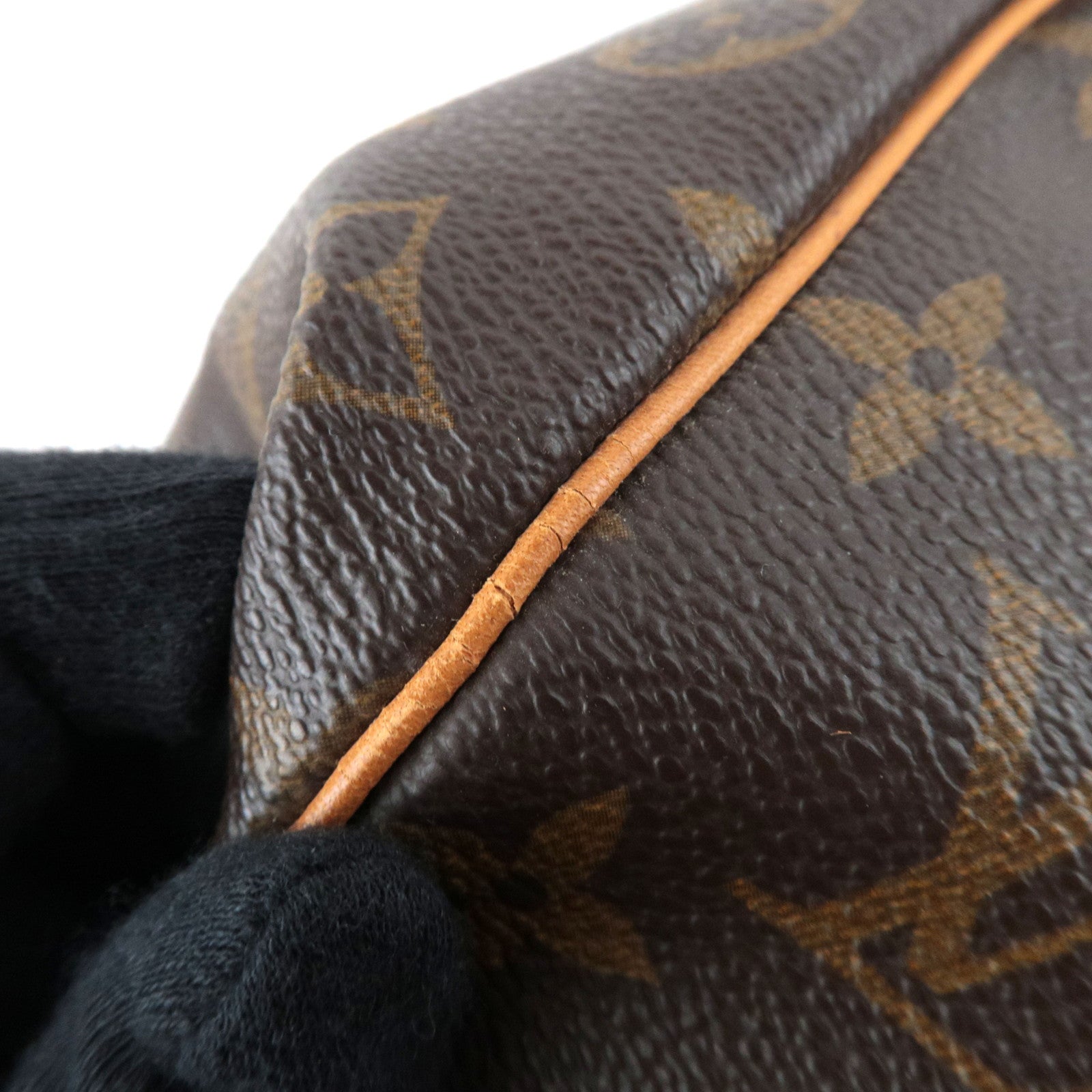 Louis Vuitton Monogram Keepall Bandouliere 50 Travel Bag M41416 VI0935 *Name tag, Poignet