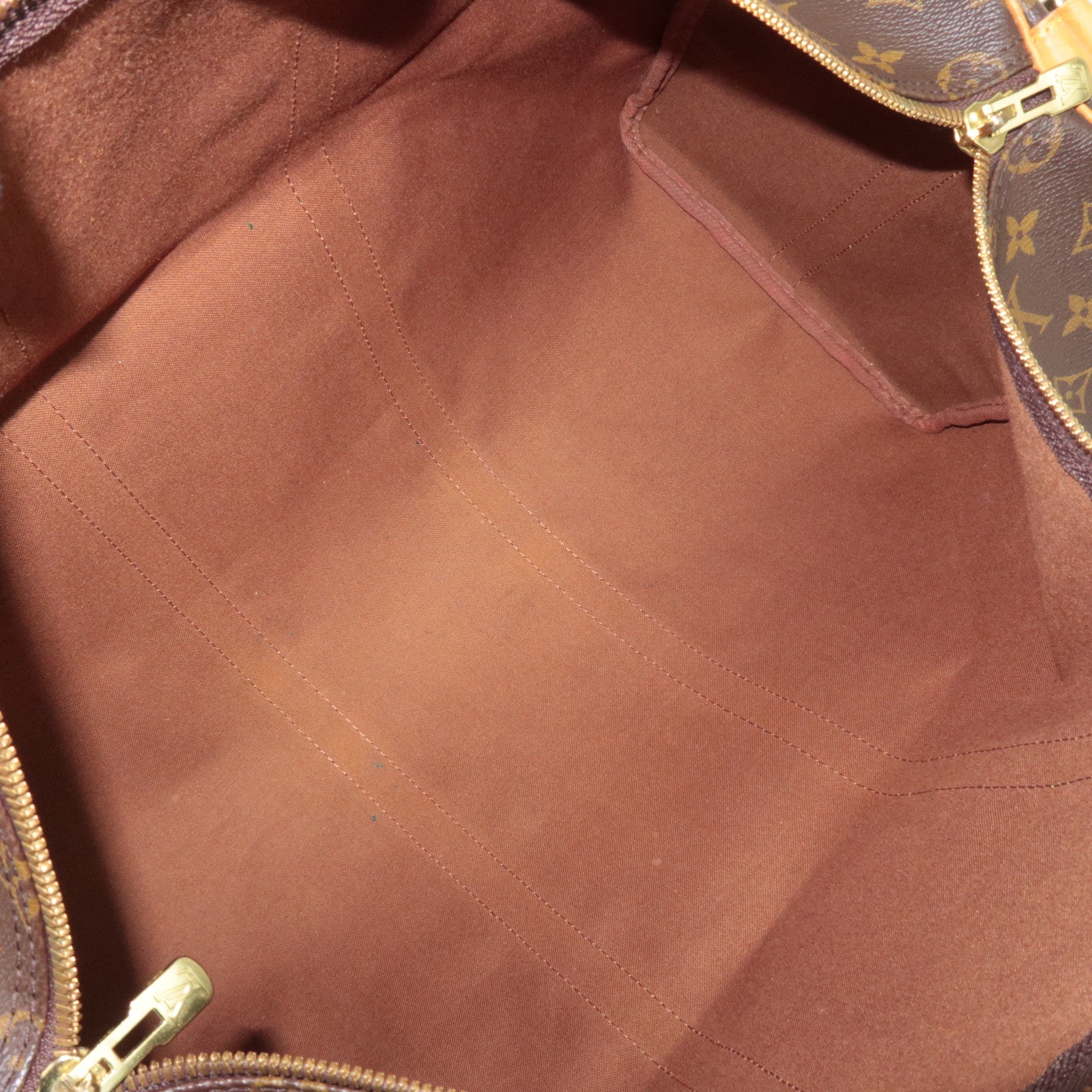 Louis Vuitton Monogram Keepall Bandouliere 50 Travel Bag M41416 VI0935 *Name tag, Poignet