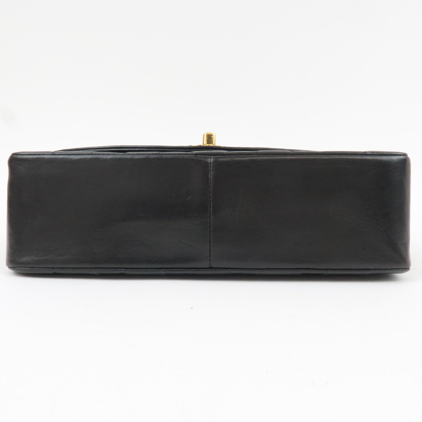 CHANEL Matelasse Diana 25 Chain Shoulder Bag Lambskin Black Gold HDW 28536885 *Dust bag, G card