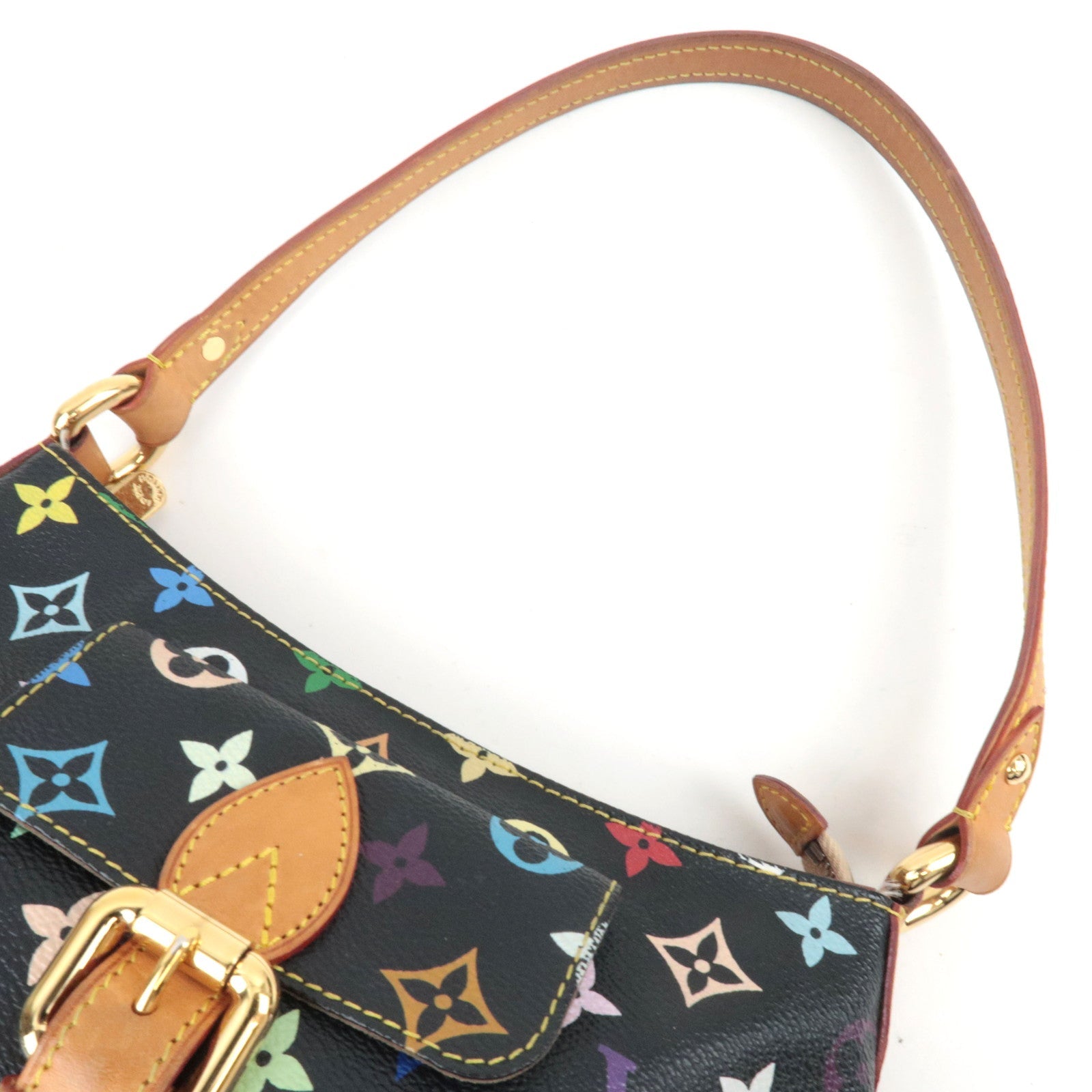 Louis Vuitton Monogram Multicolor Eliza Shoulder Bag Noir M40099 TH0076