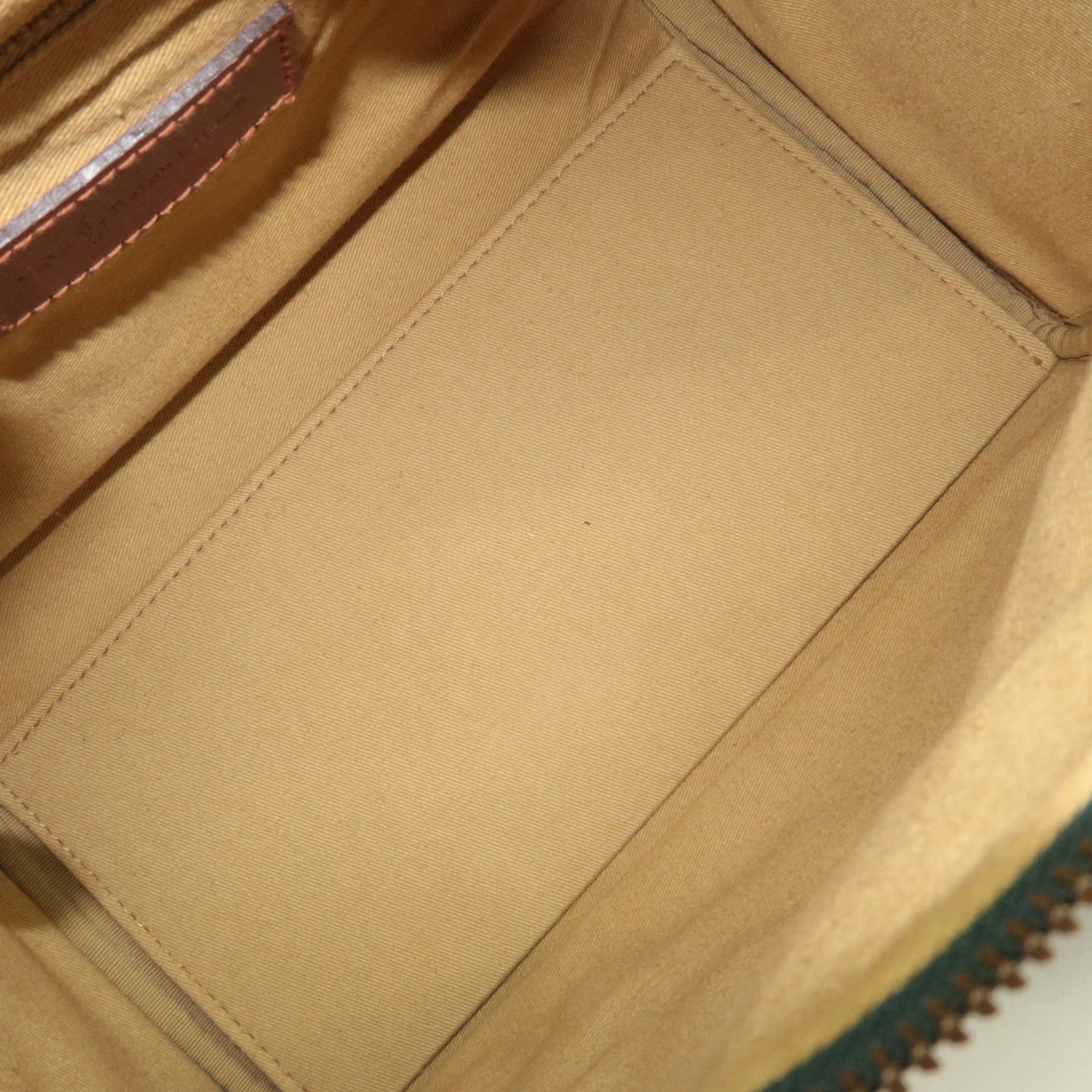 Polo Ralph Lauren Plaid Boston Bag PVC Leather Navy Green *Name tag, Brush