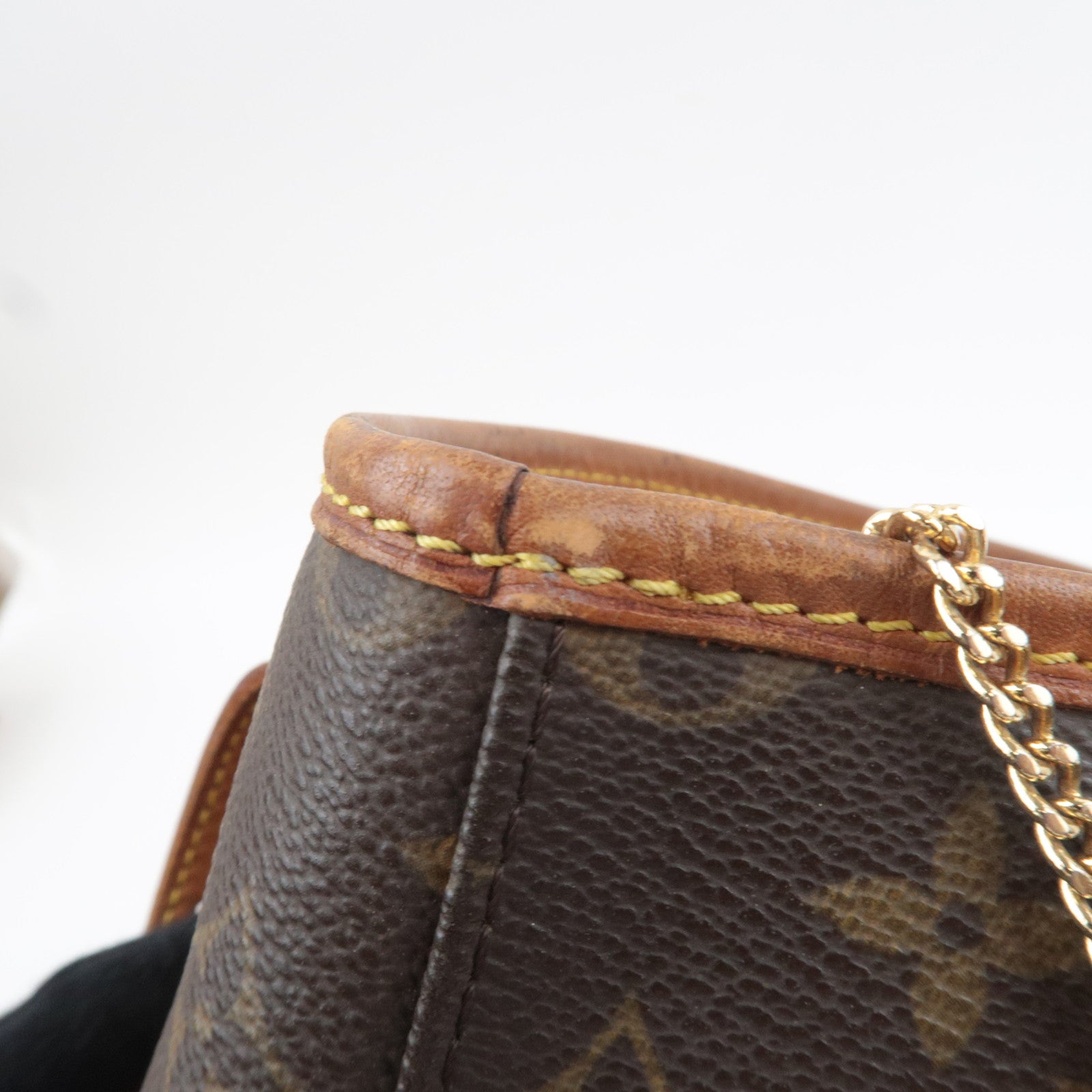 Louis Vuitton Monogram Bucket PM Shoulder Bag M42238 FL1003 *Pouch