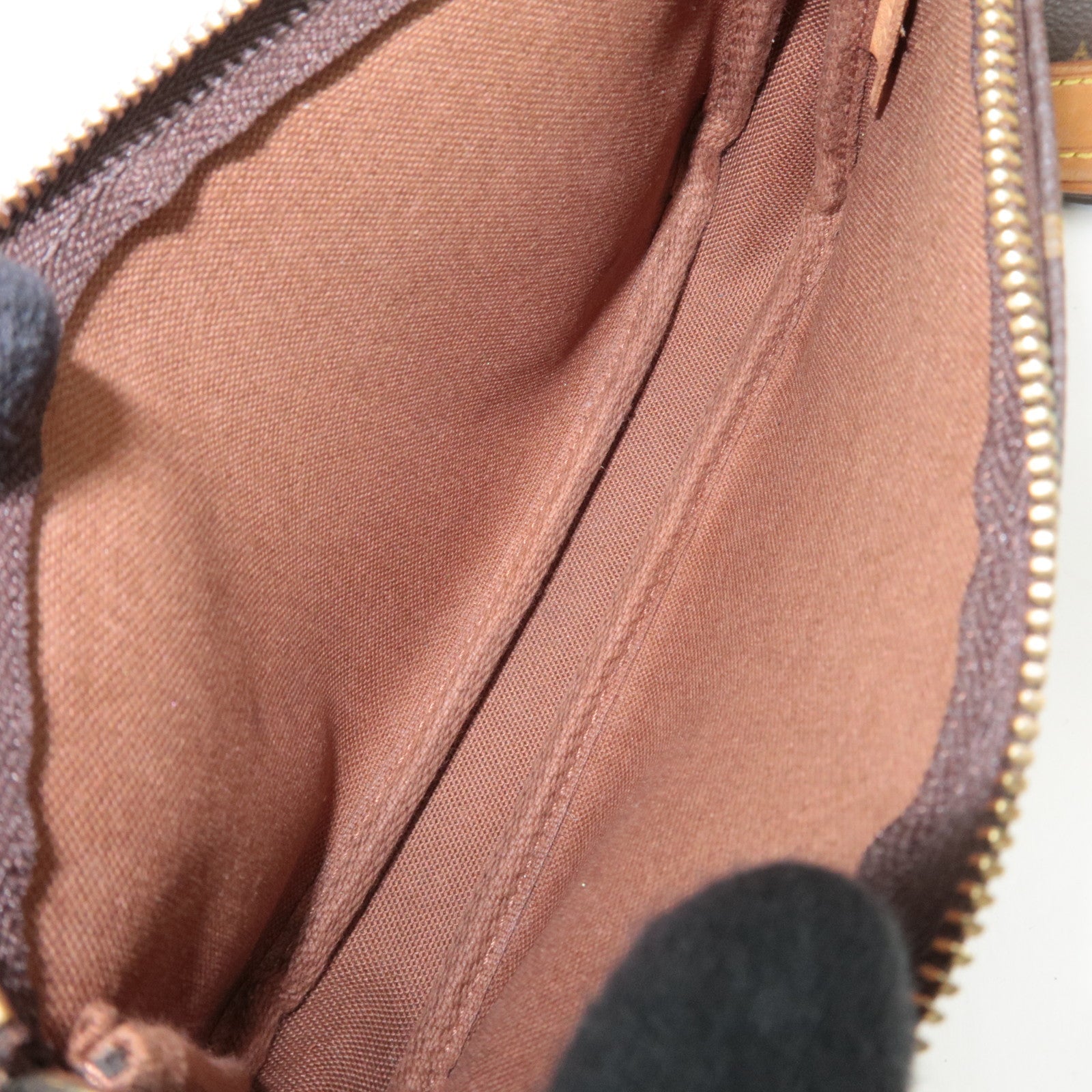 Louis Vuitton Monogram Bucket PM Shoulder Bag M42238 FL1003 *Pouch