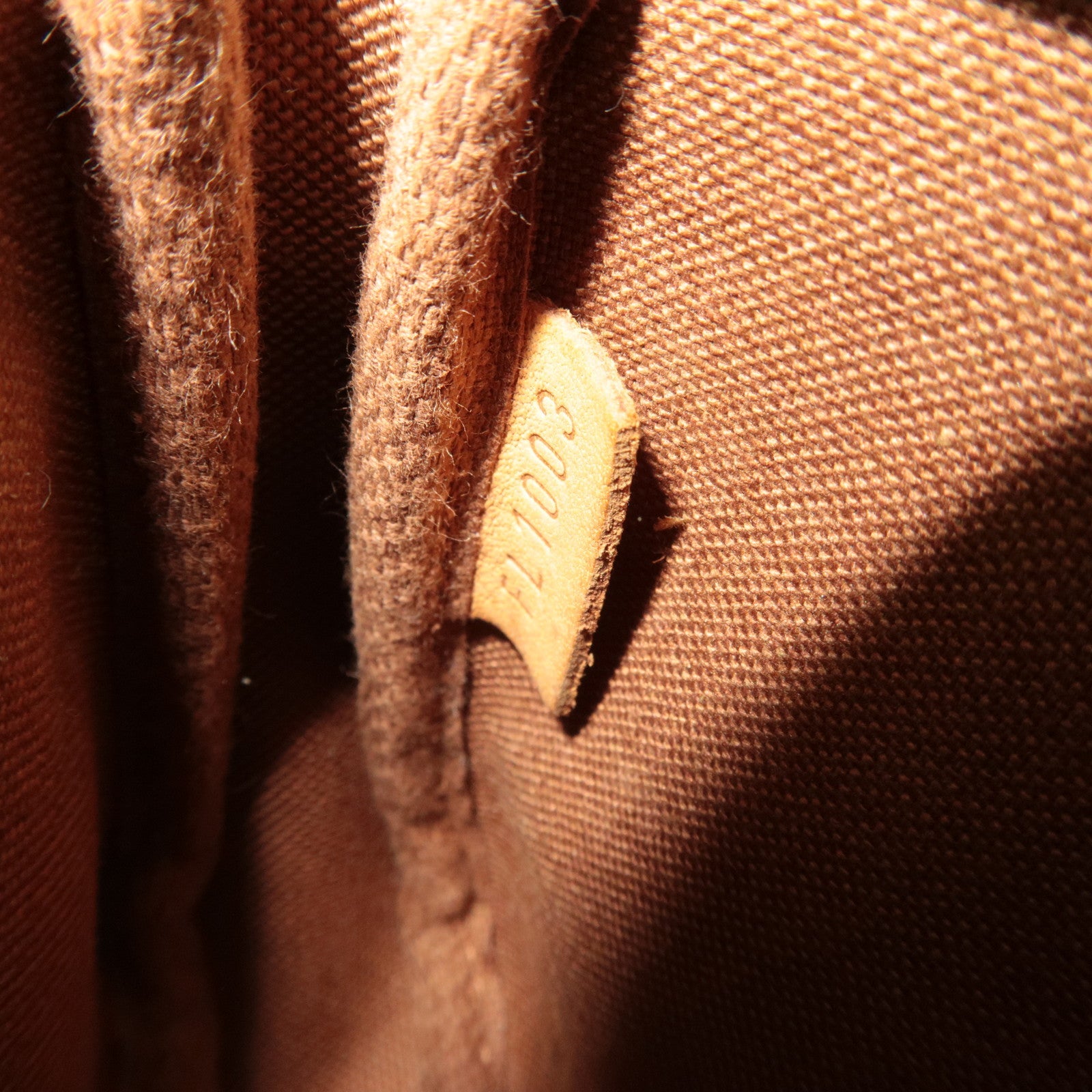 Louis Vuitton Monogram Bucket PM Shoulder Bag M42238 FL1003 *Pouch