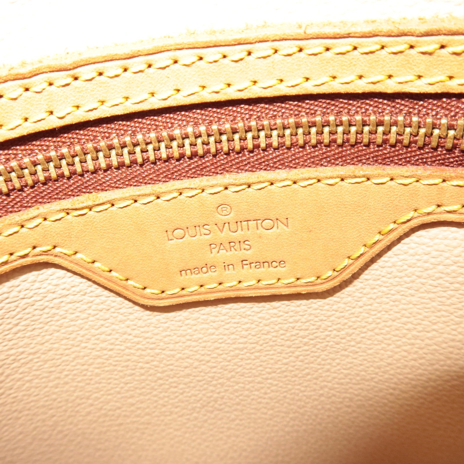 Louis Vuitton Monogram Bucket PM Shoulder Bag M42238 FL1003 *Pouch