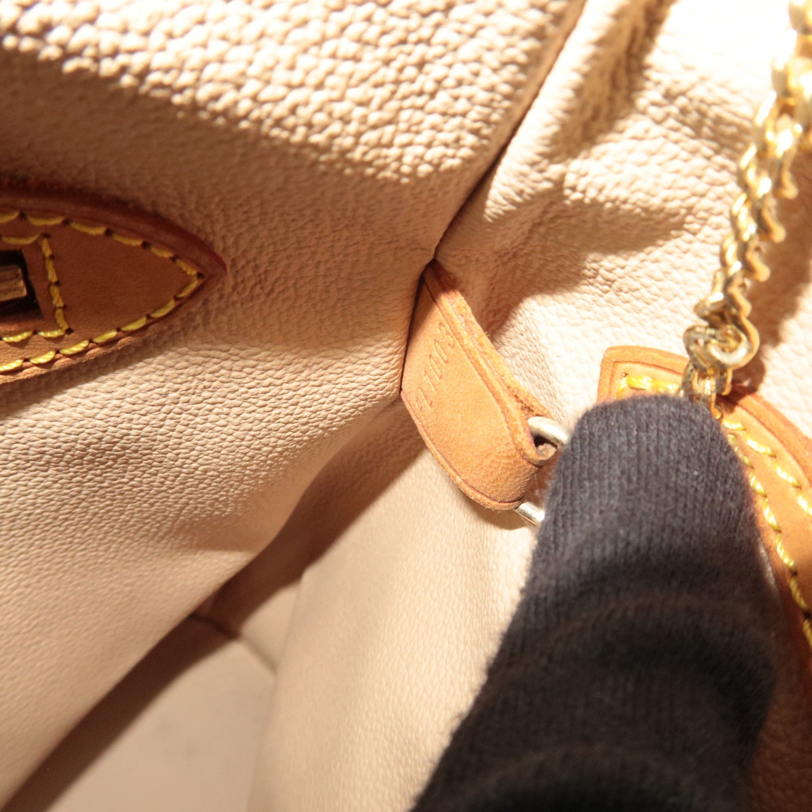 Louis Vuitton Monogram Bucket PM Shoulder Bag M42238 FL1003 *Pouch