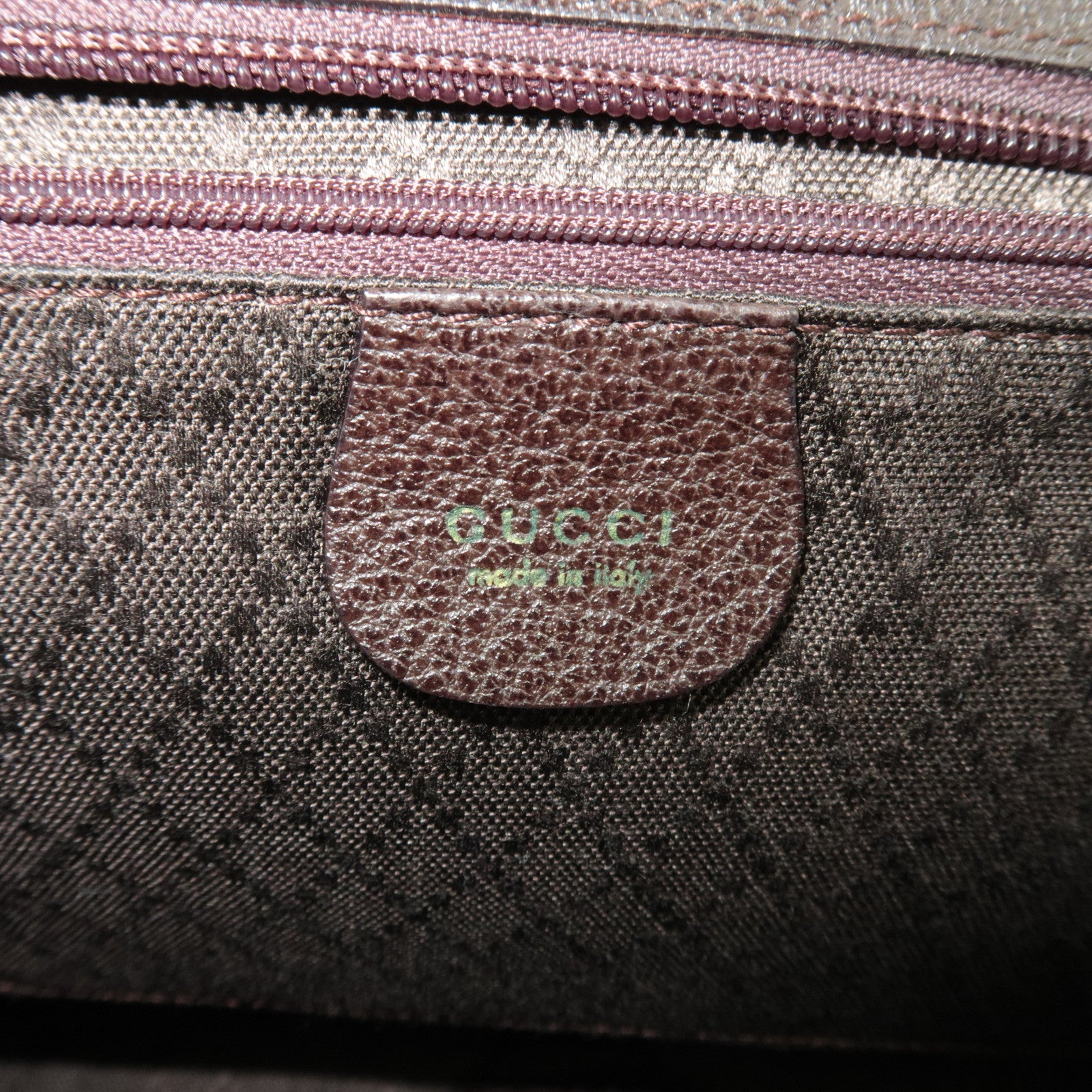 GUCCI Bamboo 2Way Handbag Suede Brown 001.2855.1875.0 *Dust bag, Strap