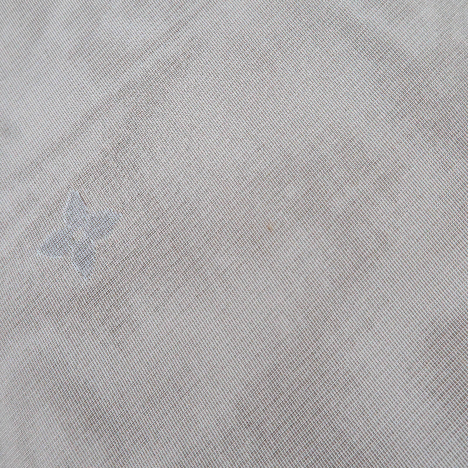 Louis Vuitton Scarf 100% Silk Beige Silver *Box