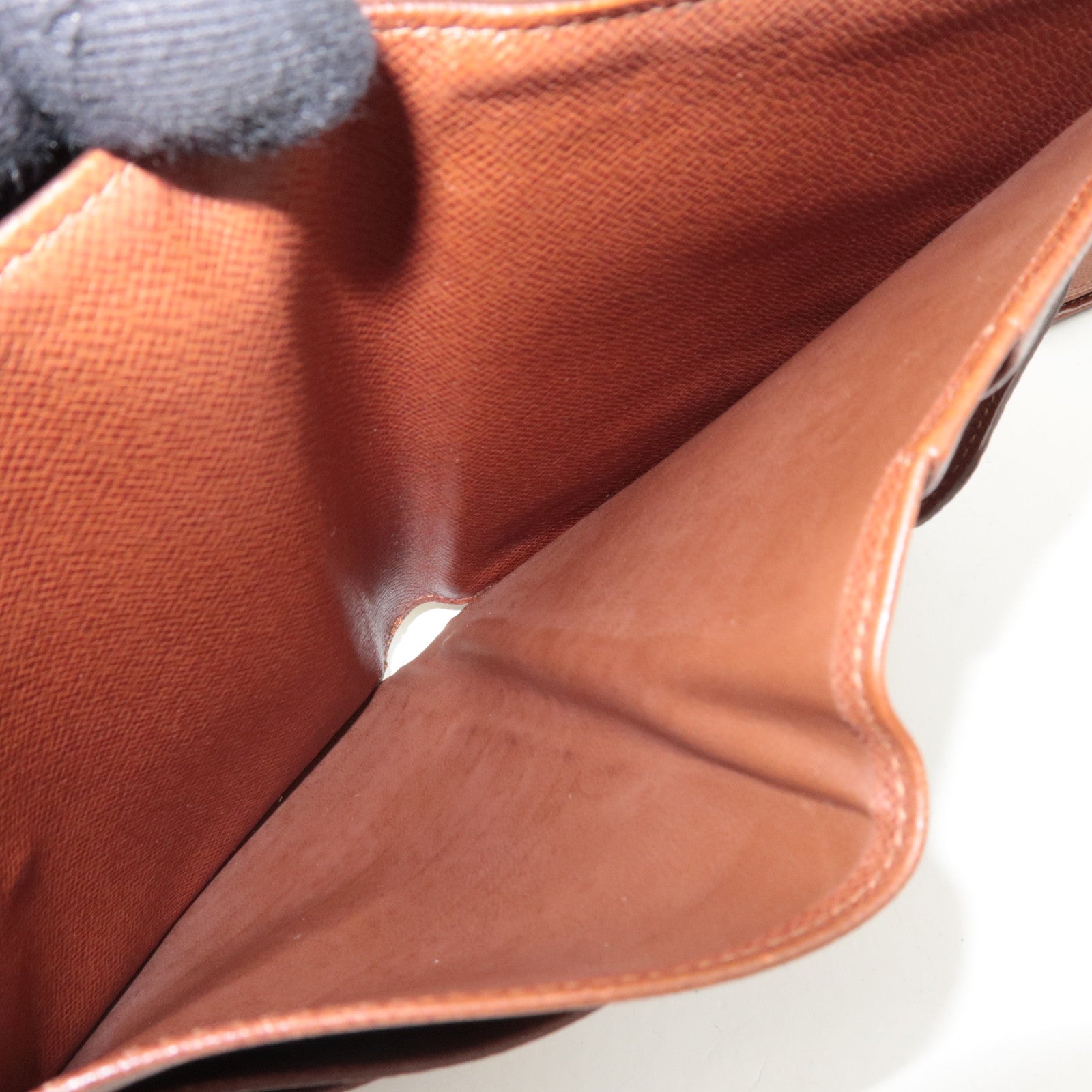 Louis Vuitton Monogram Porte Papier Zip Bifold Wallet M61207 SP0071 *Pass case