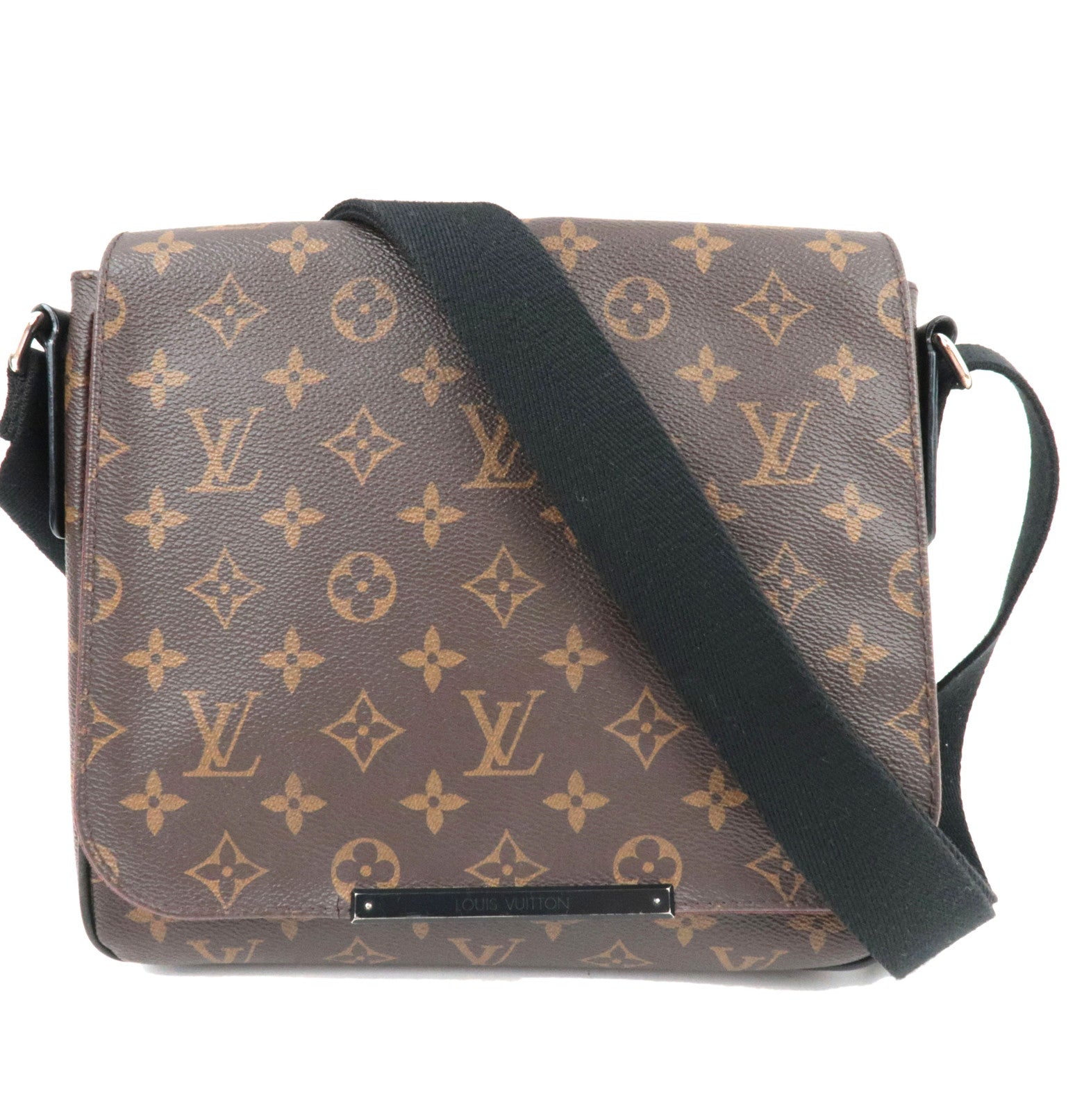 Louis Vuitton Monogram Macassar District PM Shoulder Bag M40935 CA318681503