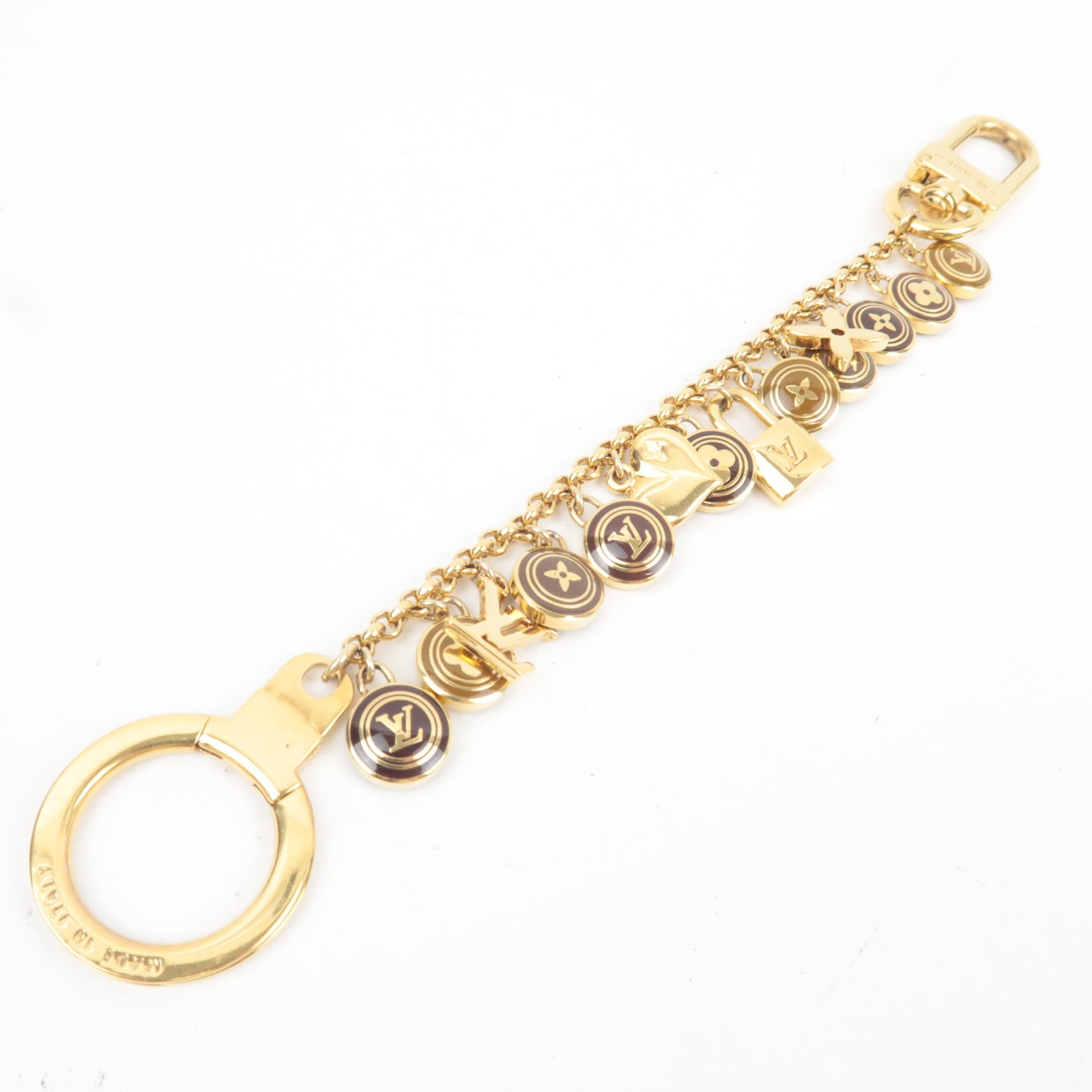 Louis Vuitton Louis Vuitton Porte Cles Chaine Pastille Bag Charm M65386