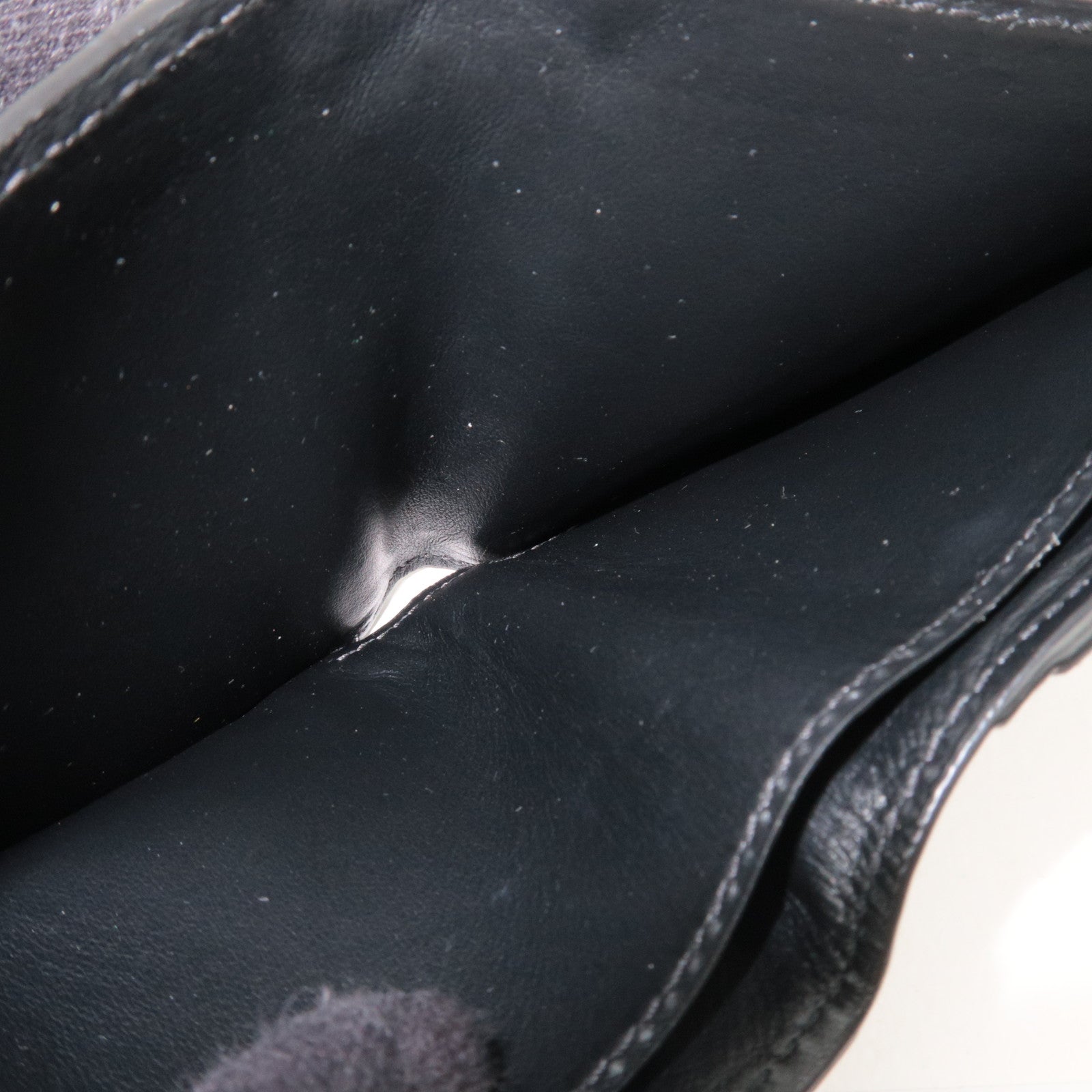 BOTTEGA VENETA Intrecciato Bifold Wallet Leather Black *Dust bag