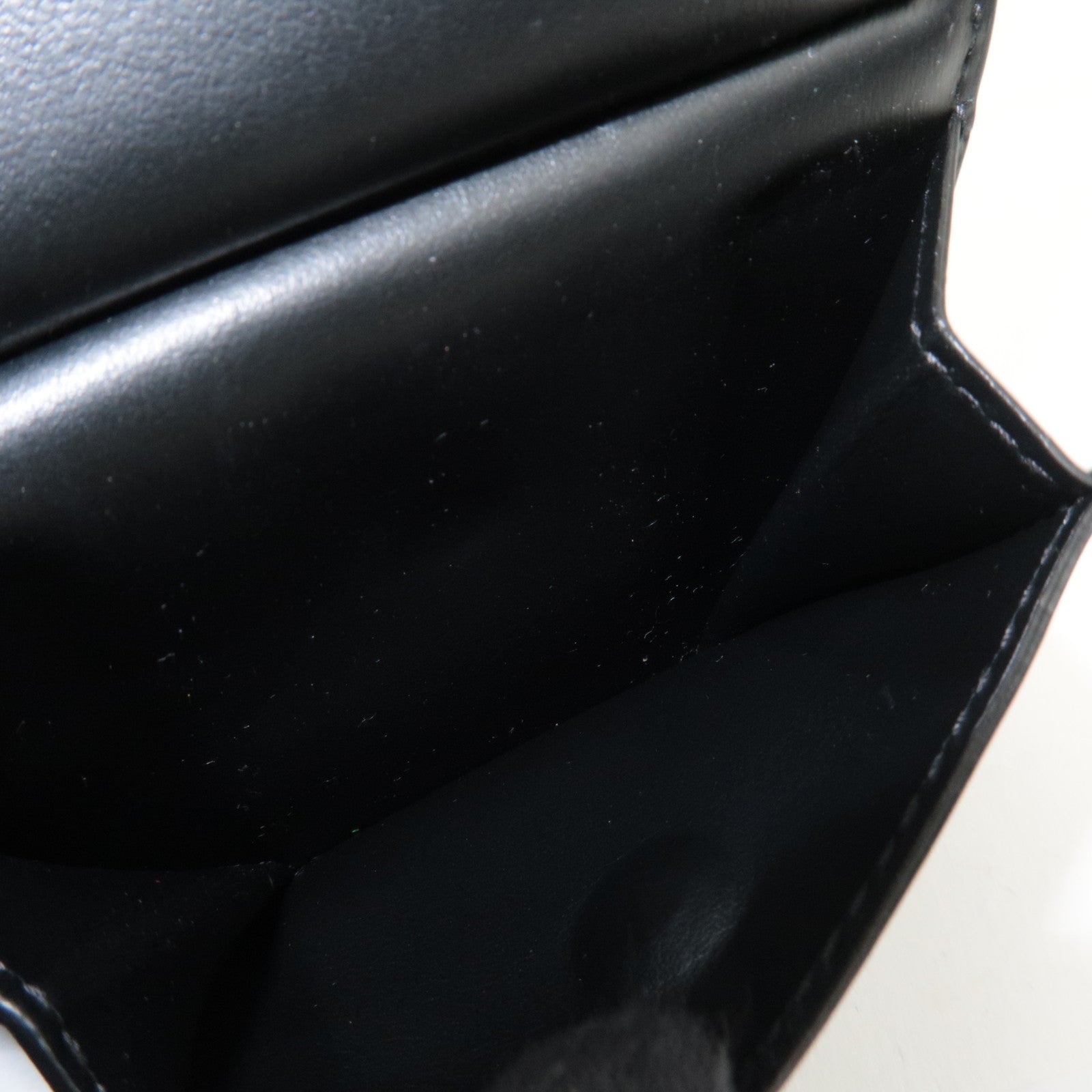 BOTTEGA VENETA Intrecciato Bifold Wallet Leather Black *Dust bag