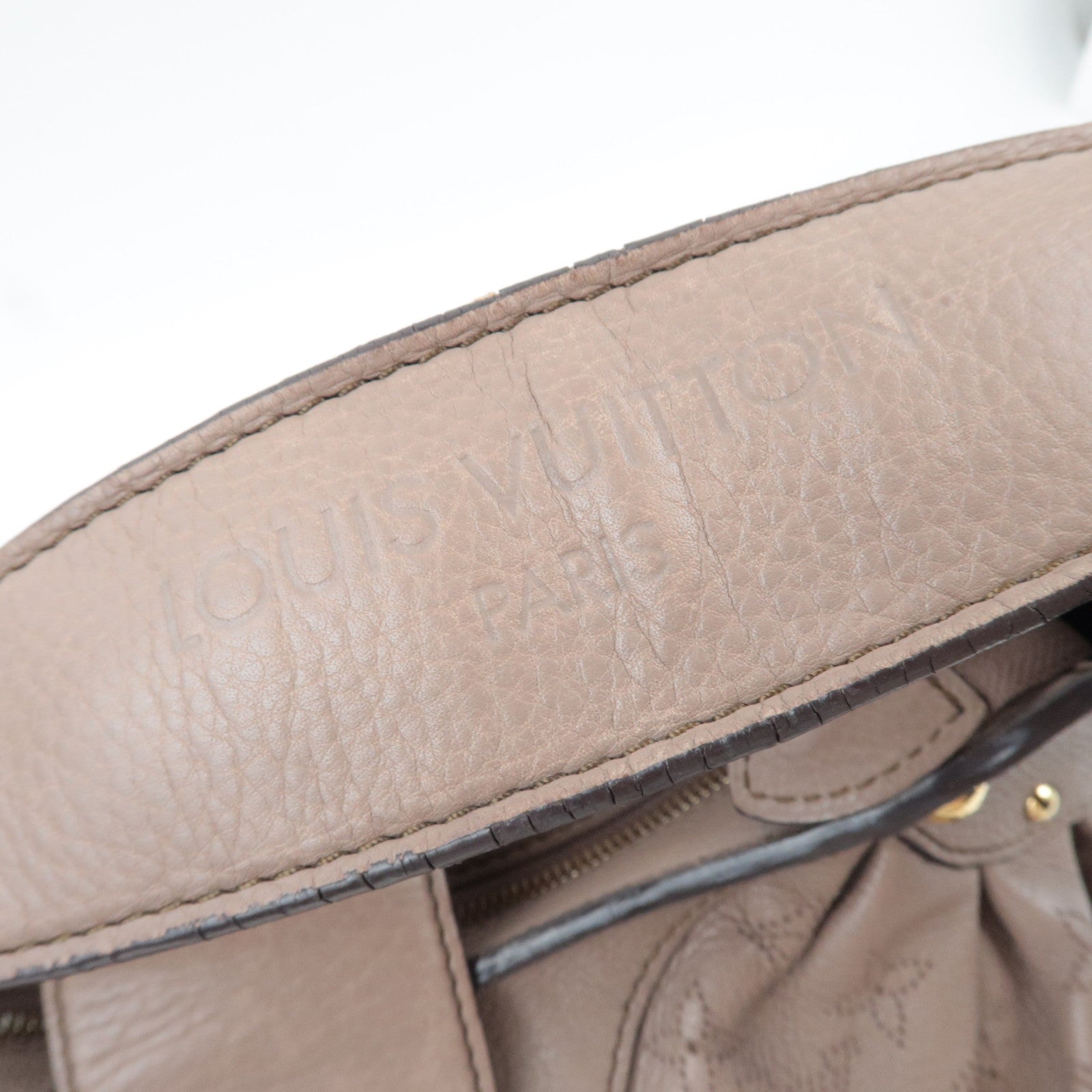 Louis Vuitton Monogram Mahina Solar PM Shoulder Bag Brown M93445