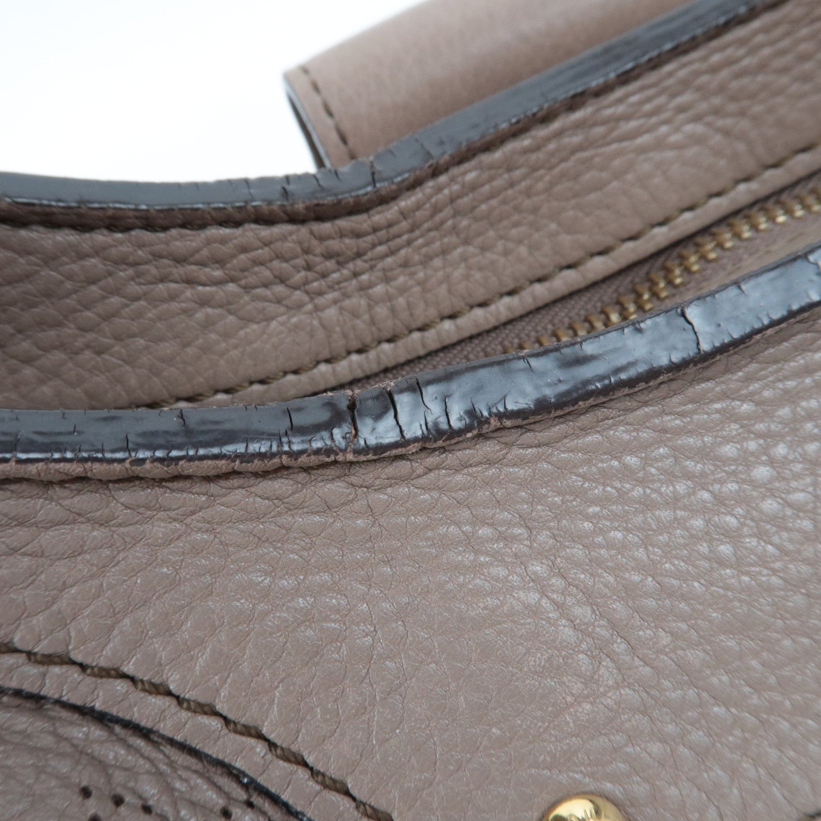 Louis Vuitton Monogram Mahina Solar PM Shoulder Bag Brown M93445