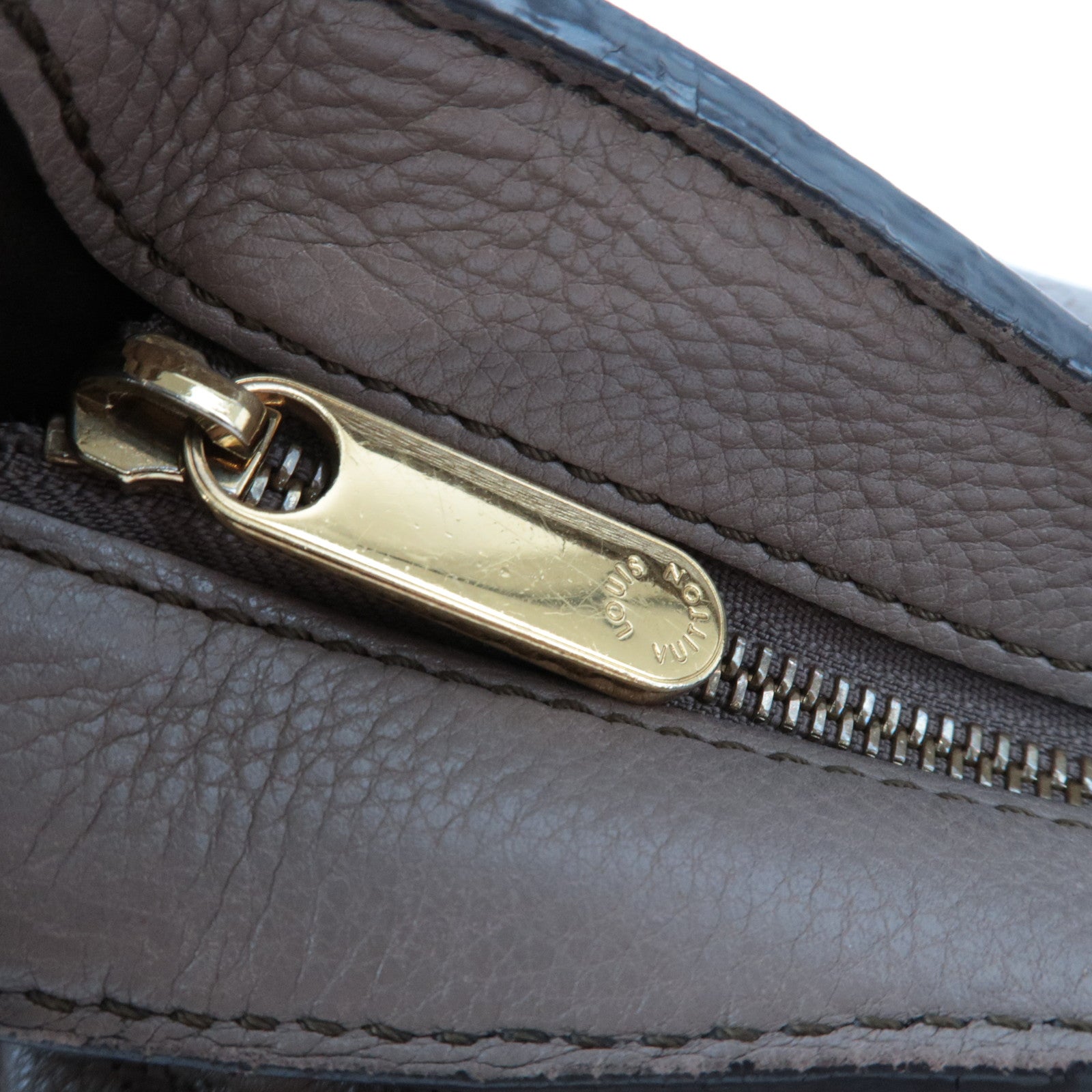 Louis Vuitton Monogram Mahina Solar PM Shoulder Bag Brown M93445