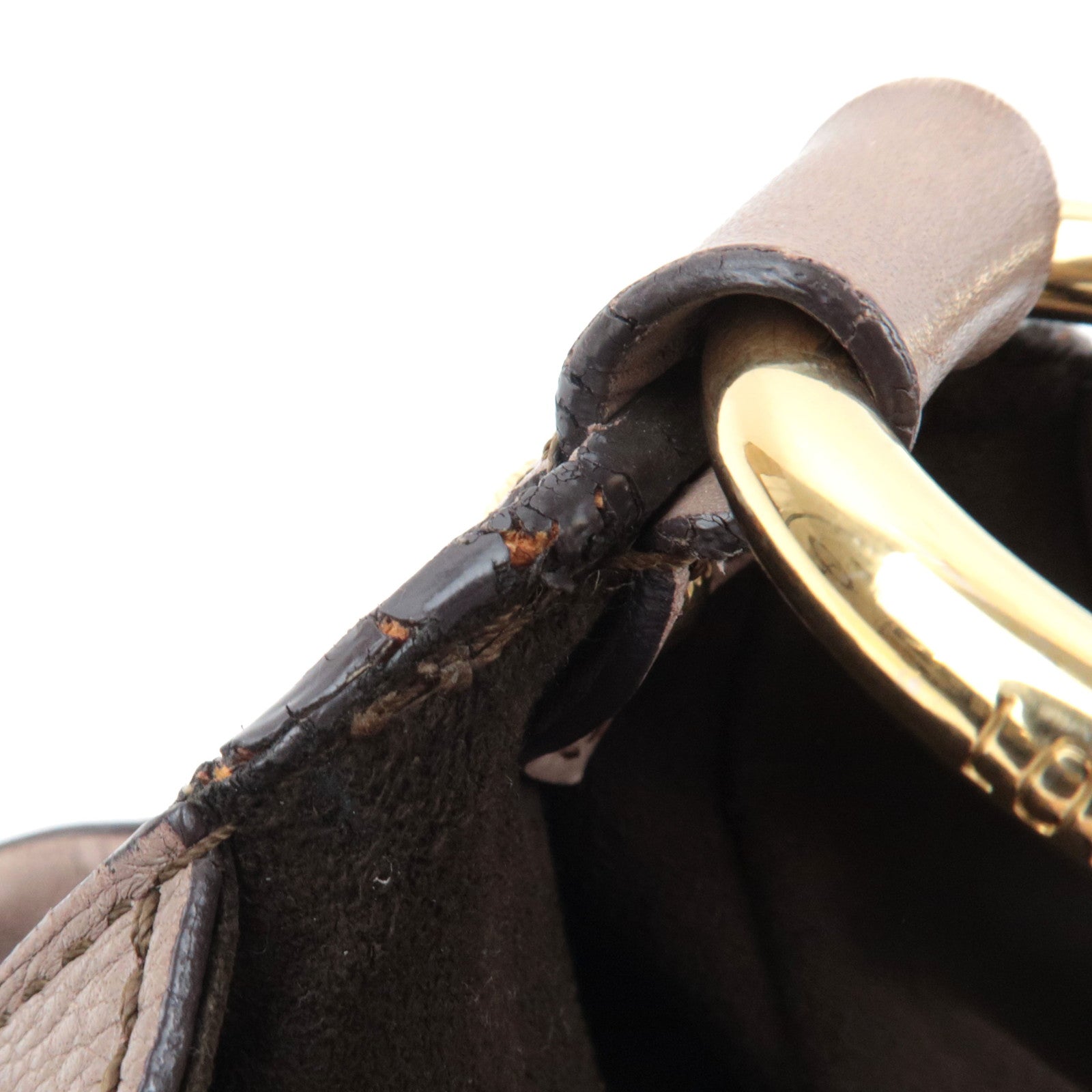 Louis Vuitton Monogram Mahina Solar PM Shoulder Bag Brown M93445