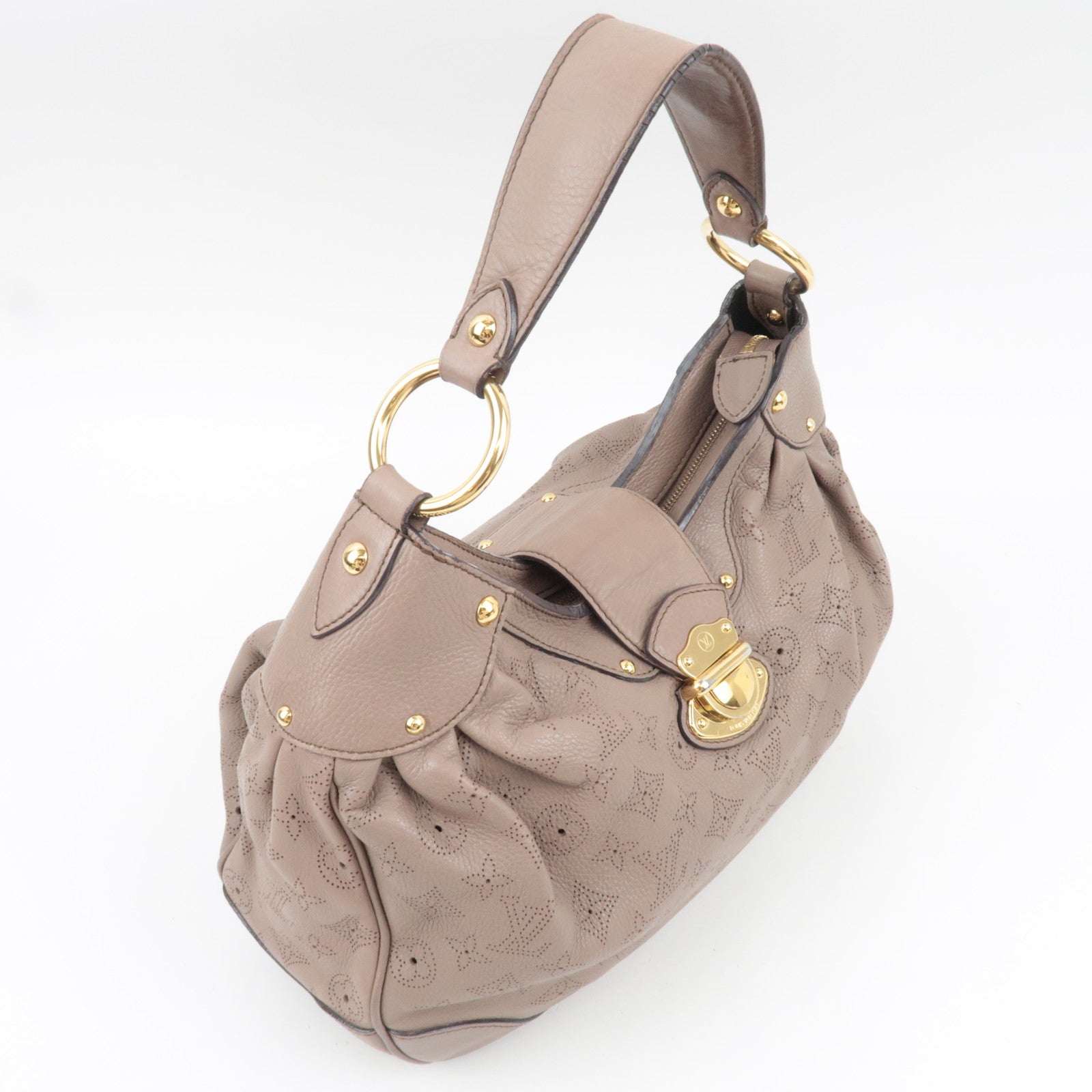 Louis Vuitton Monogram Mahina Solar PM Shoulder Bag Brown M93445