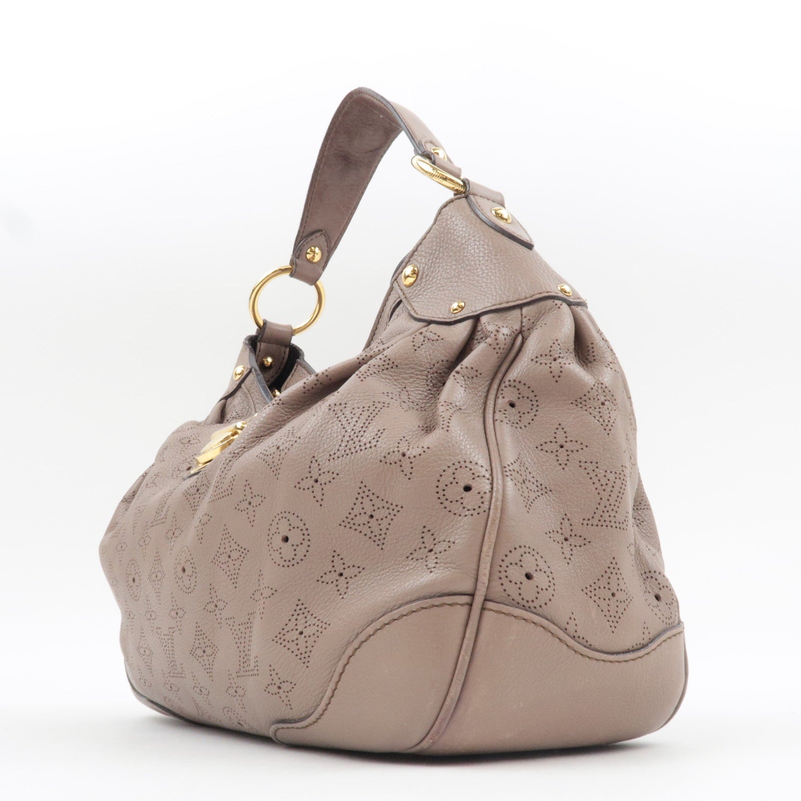 Louis Vuitton Monogram Mahina Solar PM Shoulder Bag Brown M93445