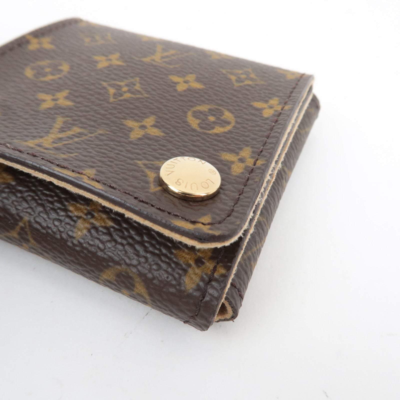 Louis Vuitton Monogram Jewelry Case for Ring SN0015 *Box