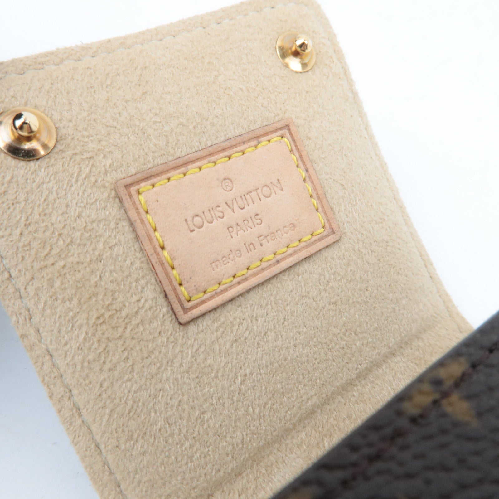 Louis Vuitton Monogram Jewelry Case for Ring SN0015 *Box