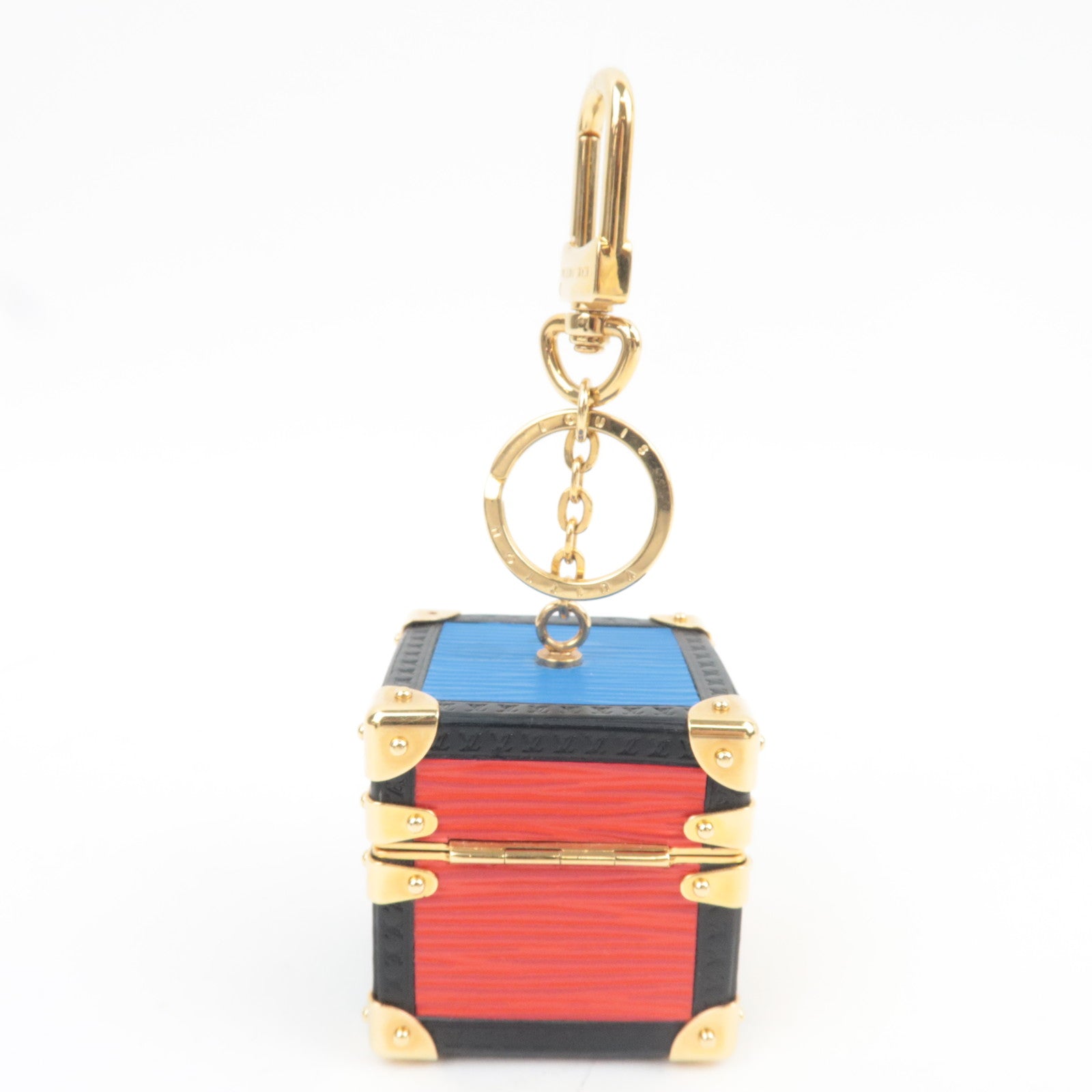 Louis Vuitton Epi Porte Cles Tresor Trunk Bag Charm Multicolor M69009 CX1129