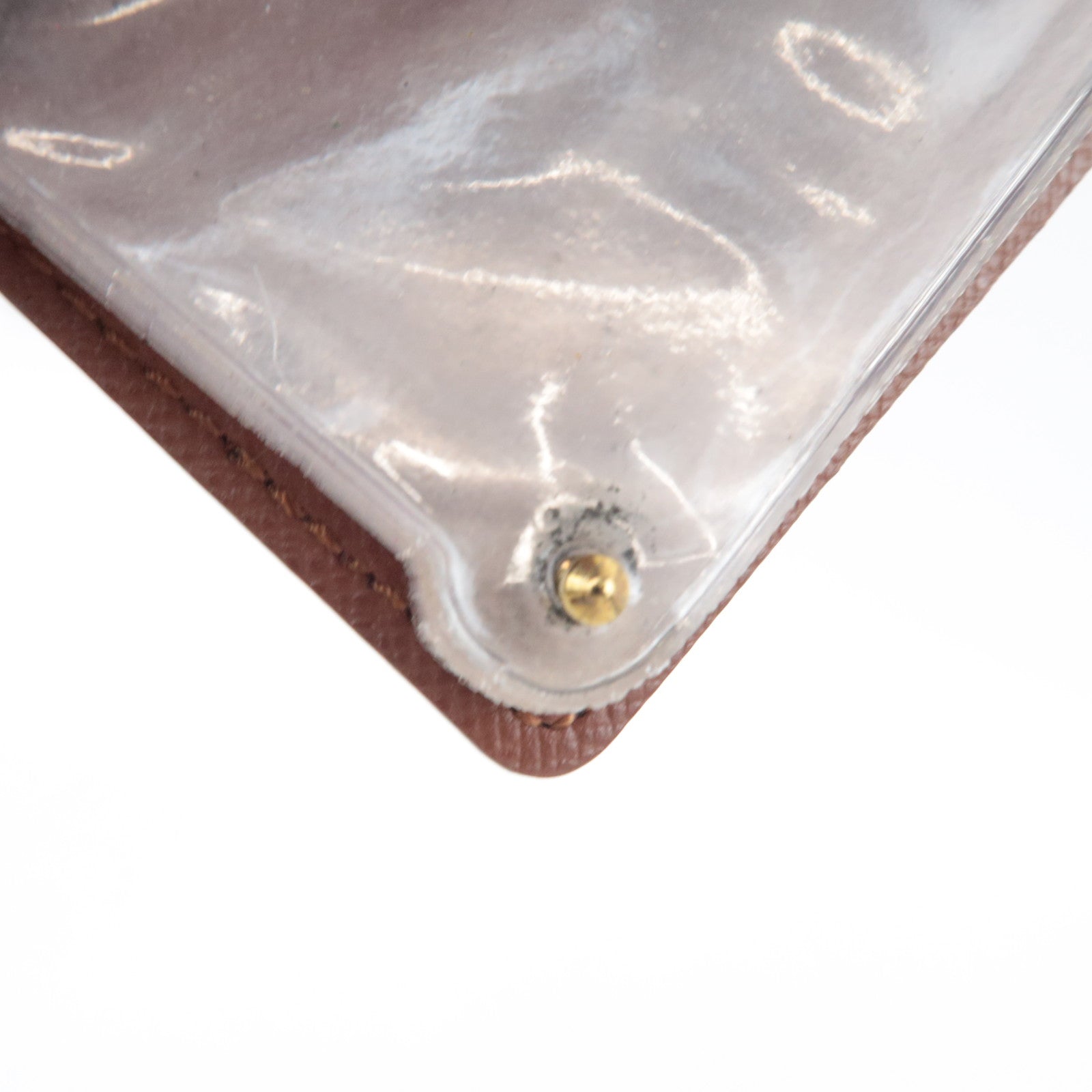 Louis Vuitton Monogram Porte Carte Credit Pression Card Case M60937 CT0093