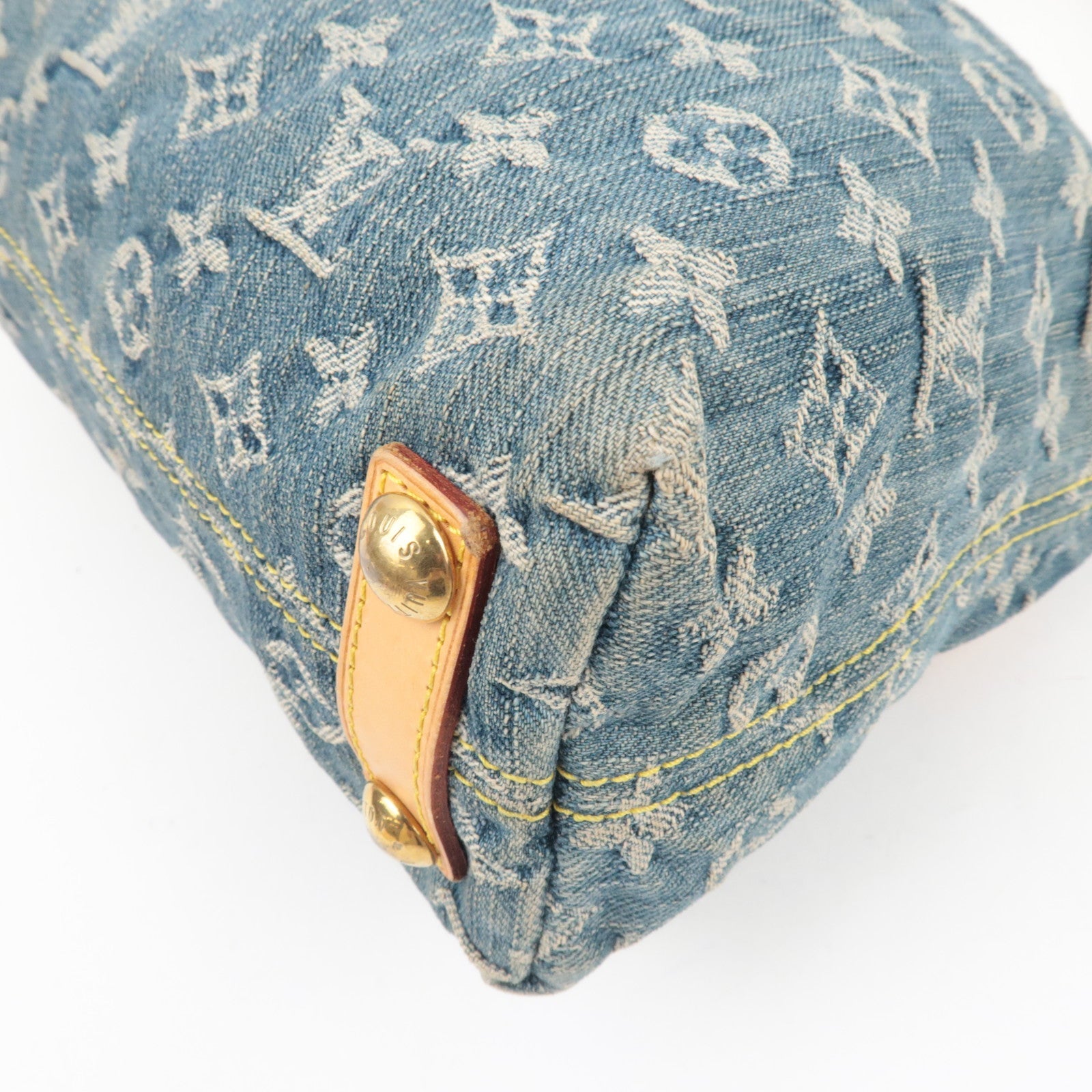 Louis Vuitton Monogram Denim Baggy PM Shoulder Bag M95049 AS0086 *Dust bag, Short Strap