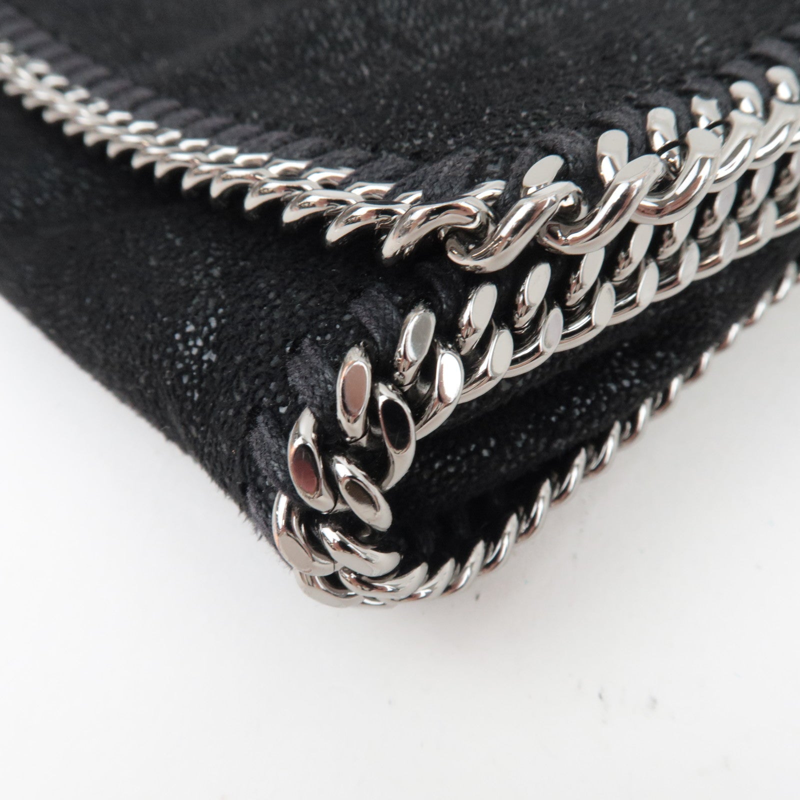 Stella McCartney Falabella Small Chain Shoulder Bag Vegan Leather Black *Dust bag