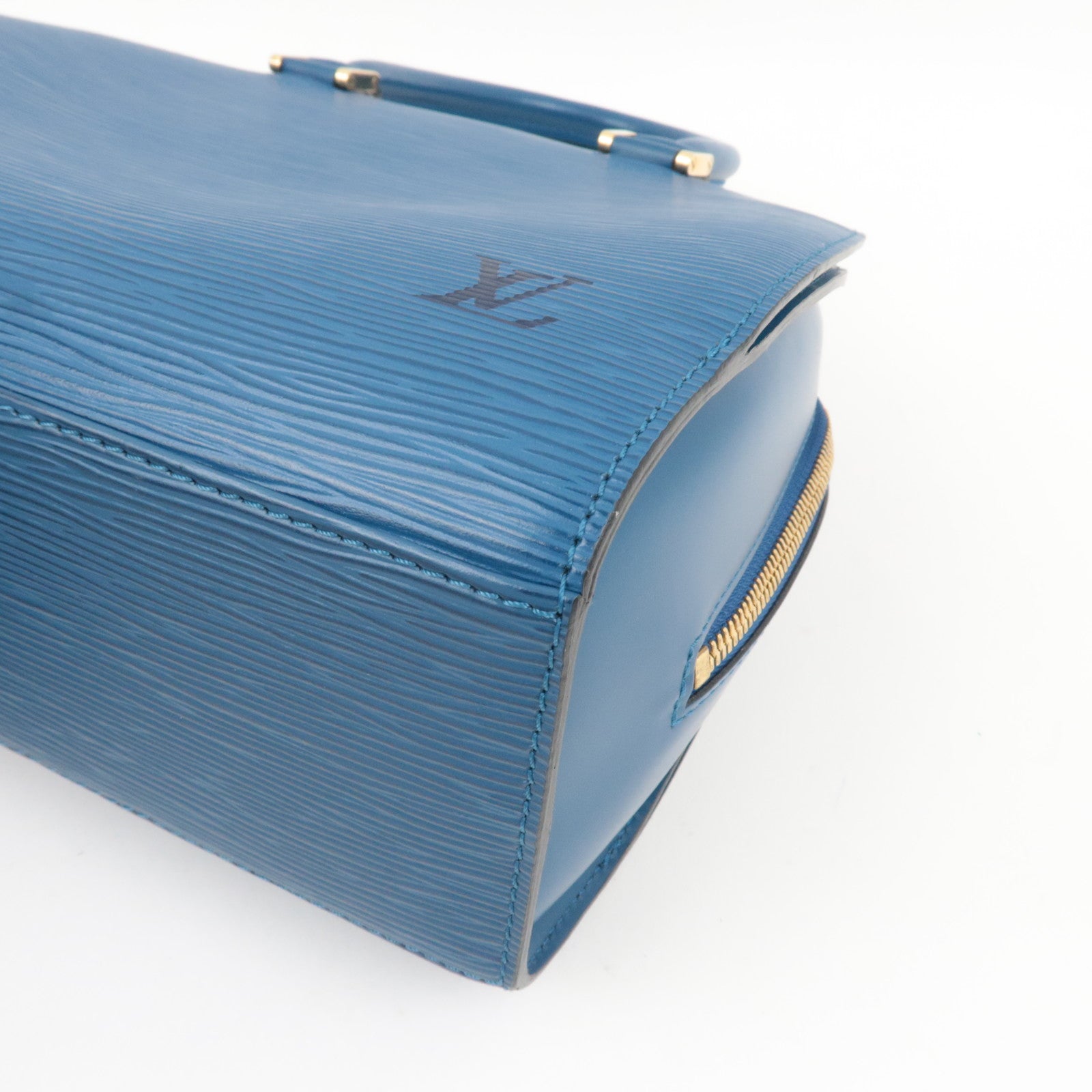 Louis Vuitton Epi Pont Neuf Handbag Toledo Blue M52055 MI0928