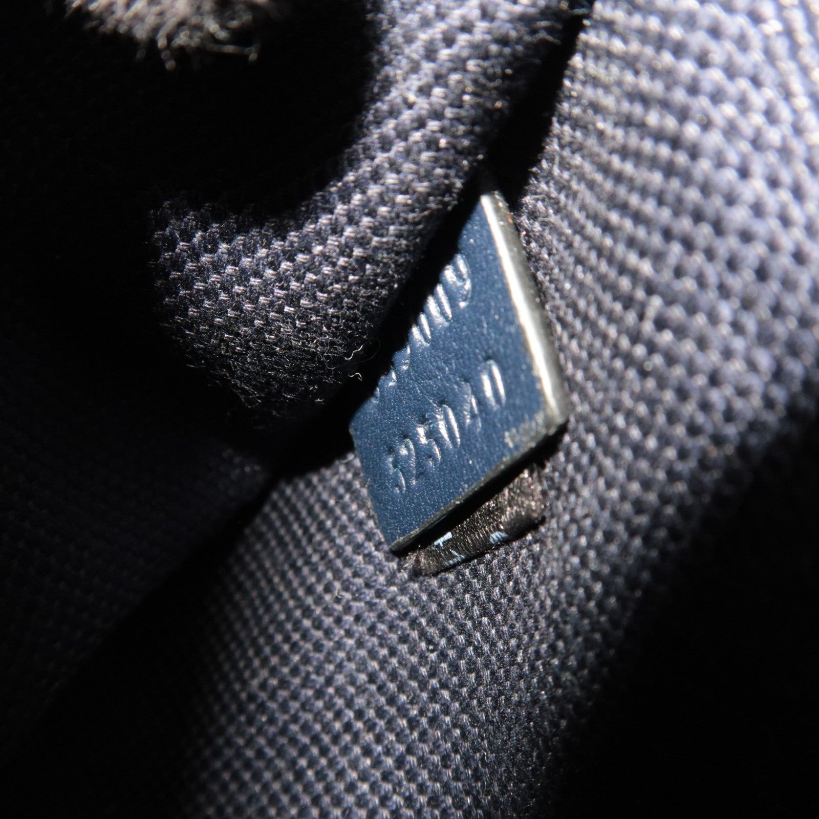 GUCCI GG Denim Small Crossbody Bag Leather Navy 849009